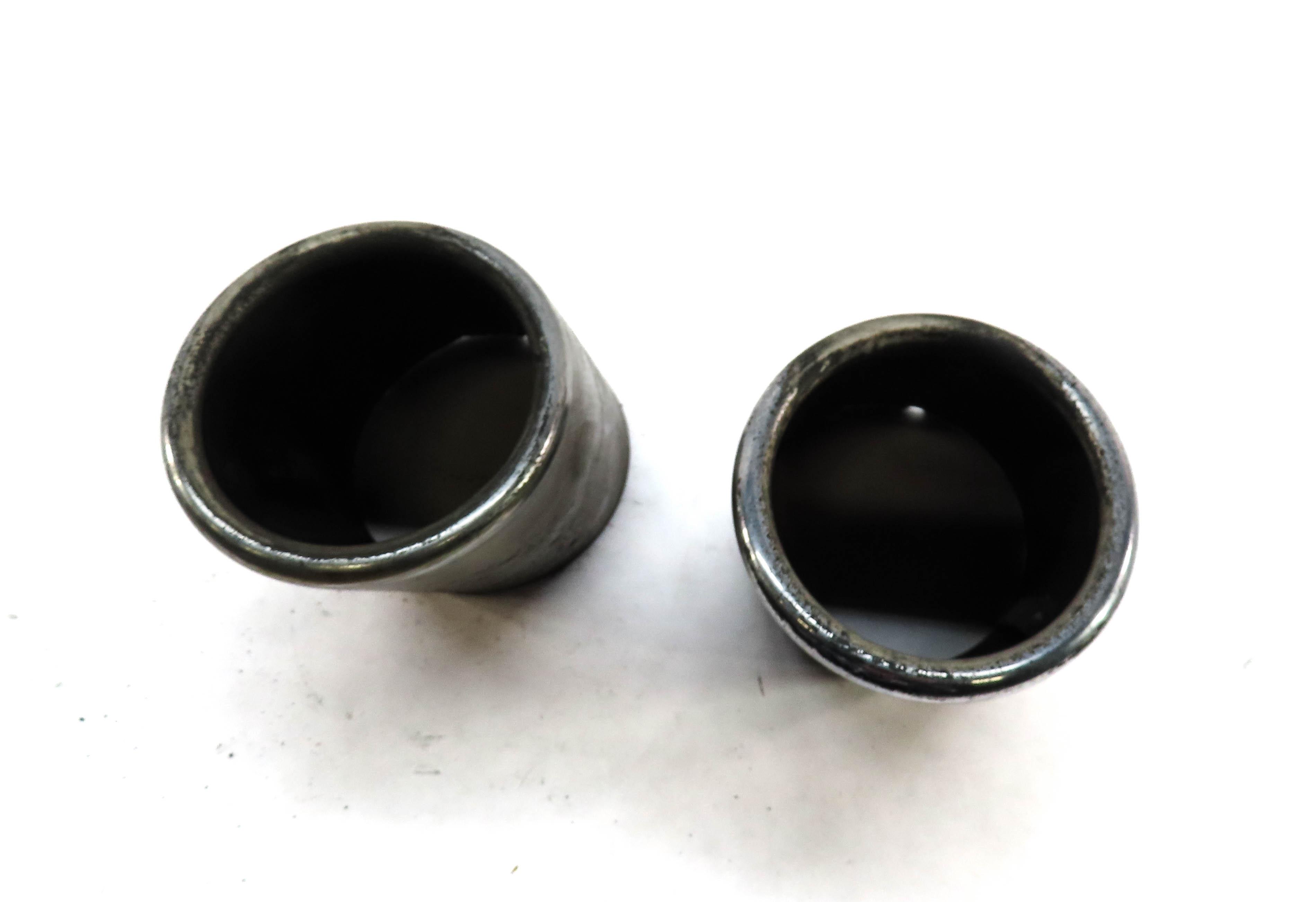 11-13 BMW X3 (F25) 3.0L TURBO N55 MUFFLER LEFT & RIGHT METAL EXHAUST TIP SET/2 — exact item pictured