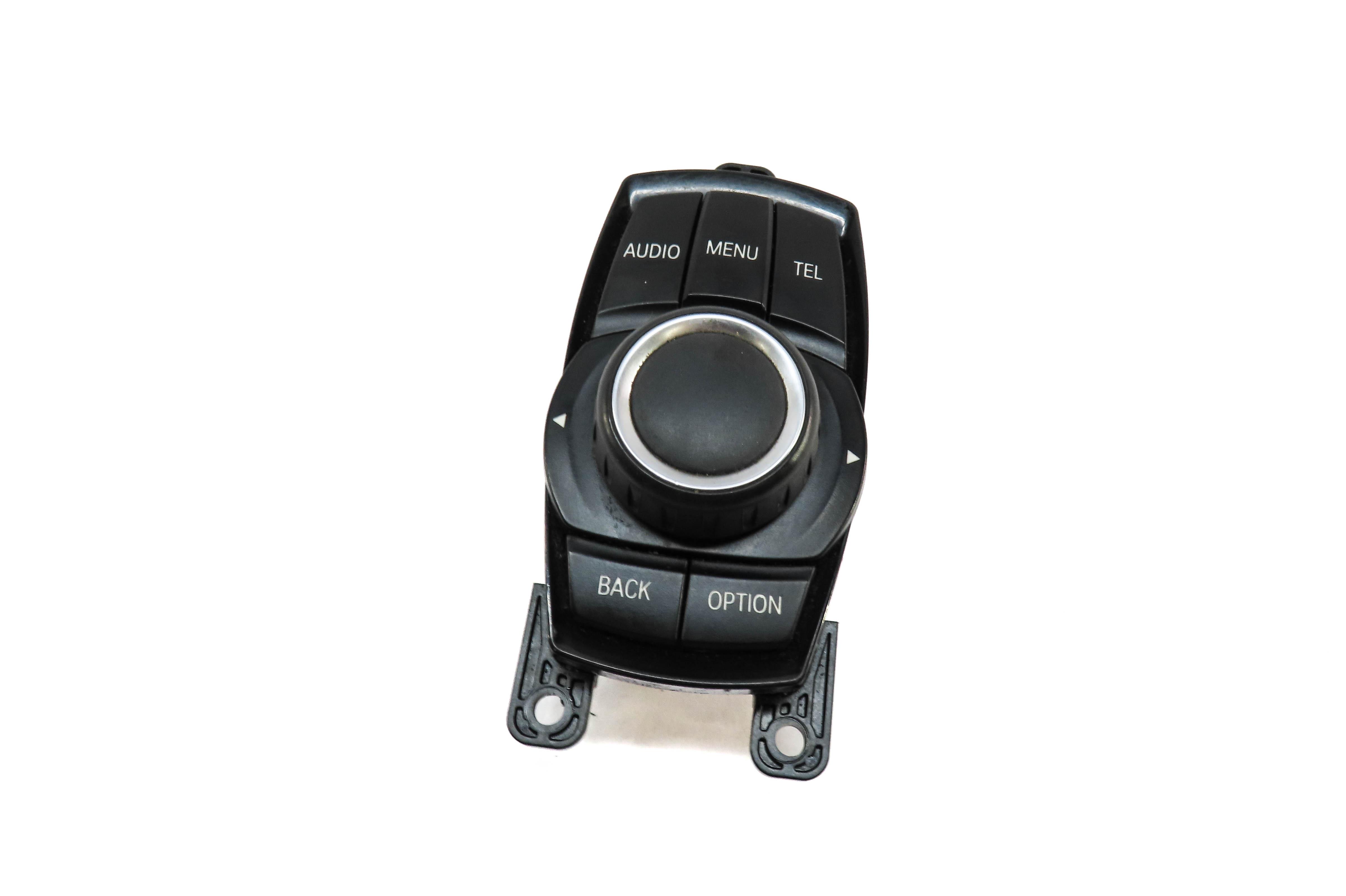2015 BMW 428i (F32) I-DRIVE iDRIVE RADIO NAVIGATION SCREEN CONTROL KNOB (4 PIN) — exact item pictured