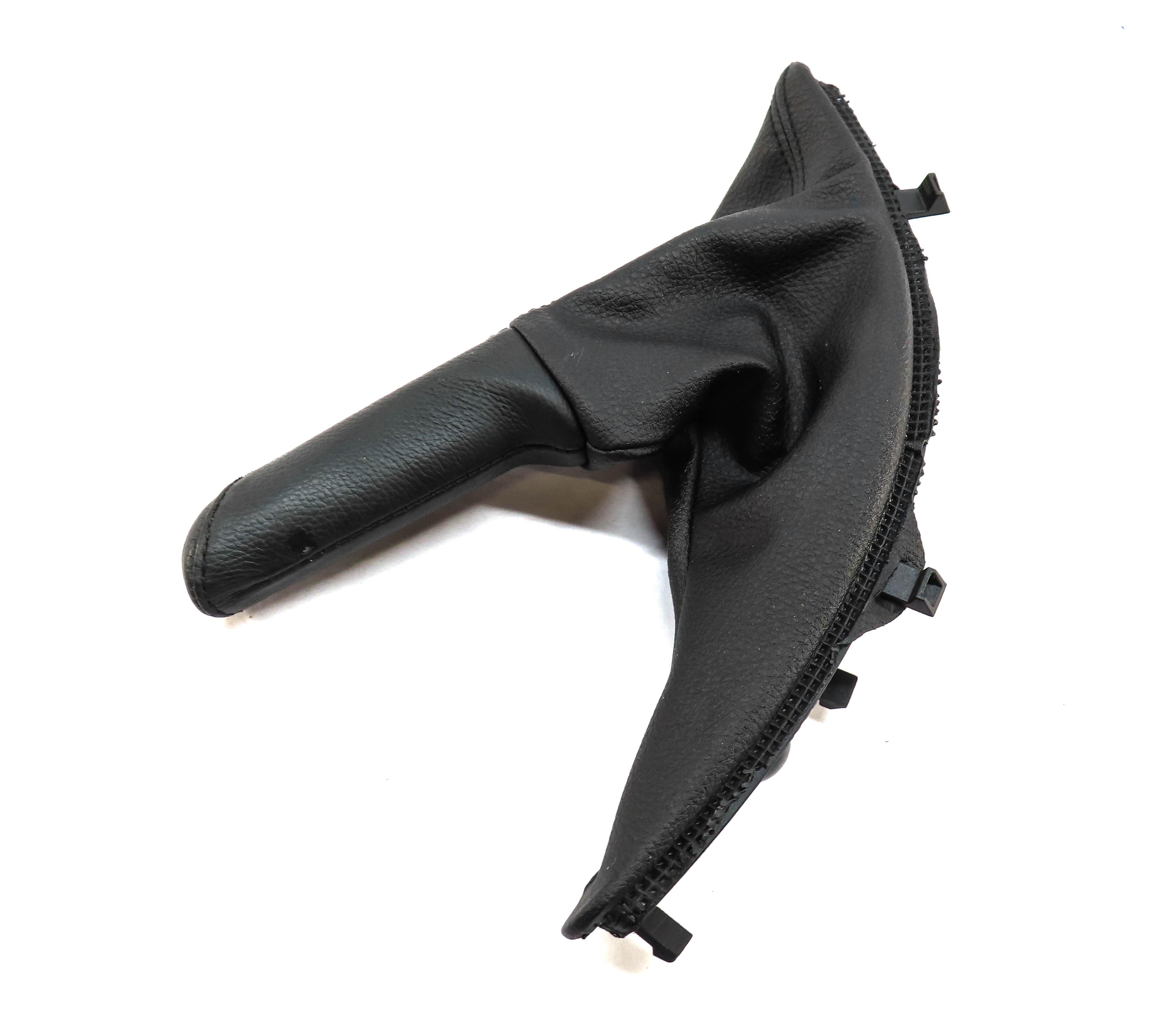 2015 BMW 428i (F32) EMERGENCY HILL PARKING E-BRAKE HANDLE w/ BOOT (BLACK) — exact item pictured