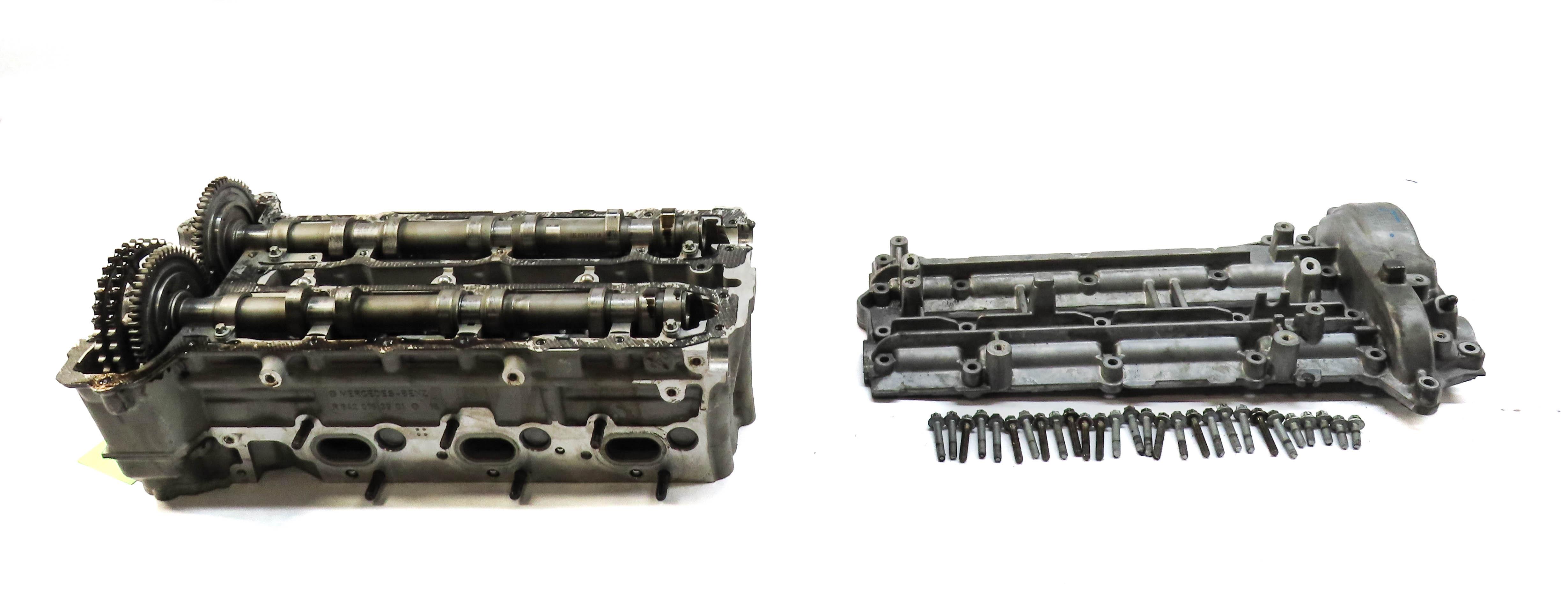 09-13 MERCEDES E GL ML R (W164 W212 W251 X164) 3.0L DIESEL LEFT CYLINDER HEAD — exact item pictured
