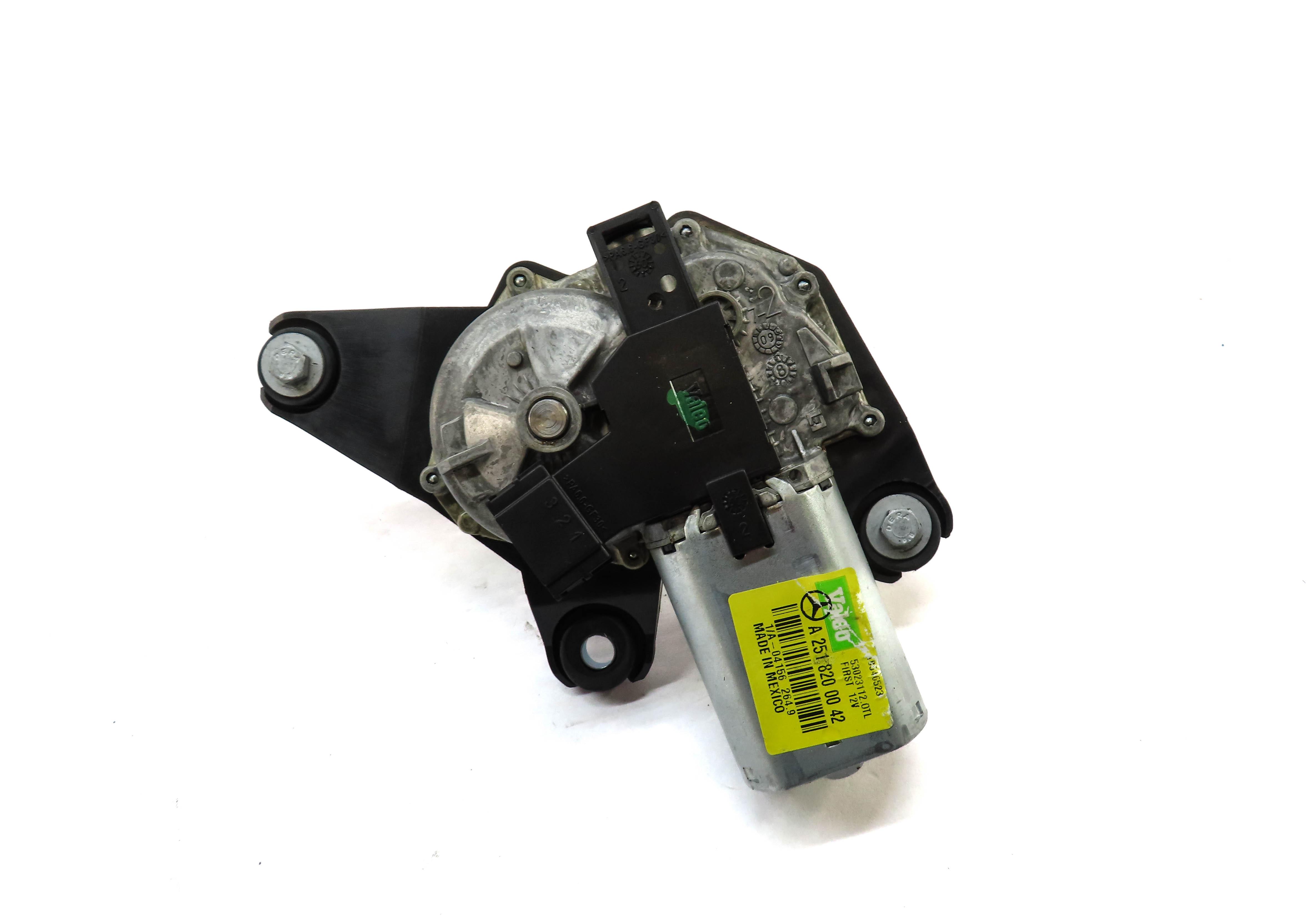 07-17 MERCEDES BENZ GL ML R CLASS (W164 W166 W251 X164 X166) REAR WIPER MOTOR — exact item pictured