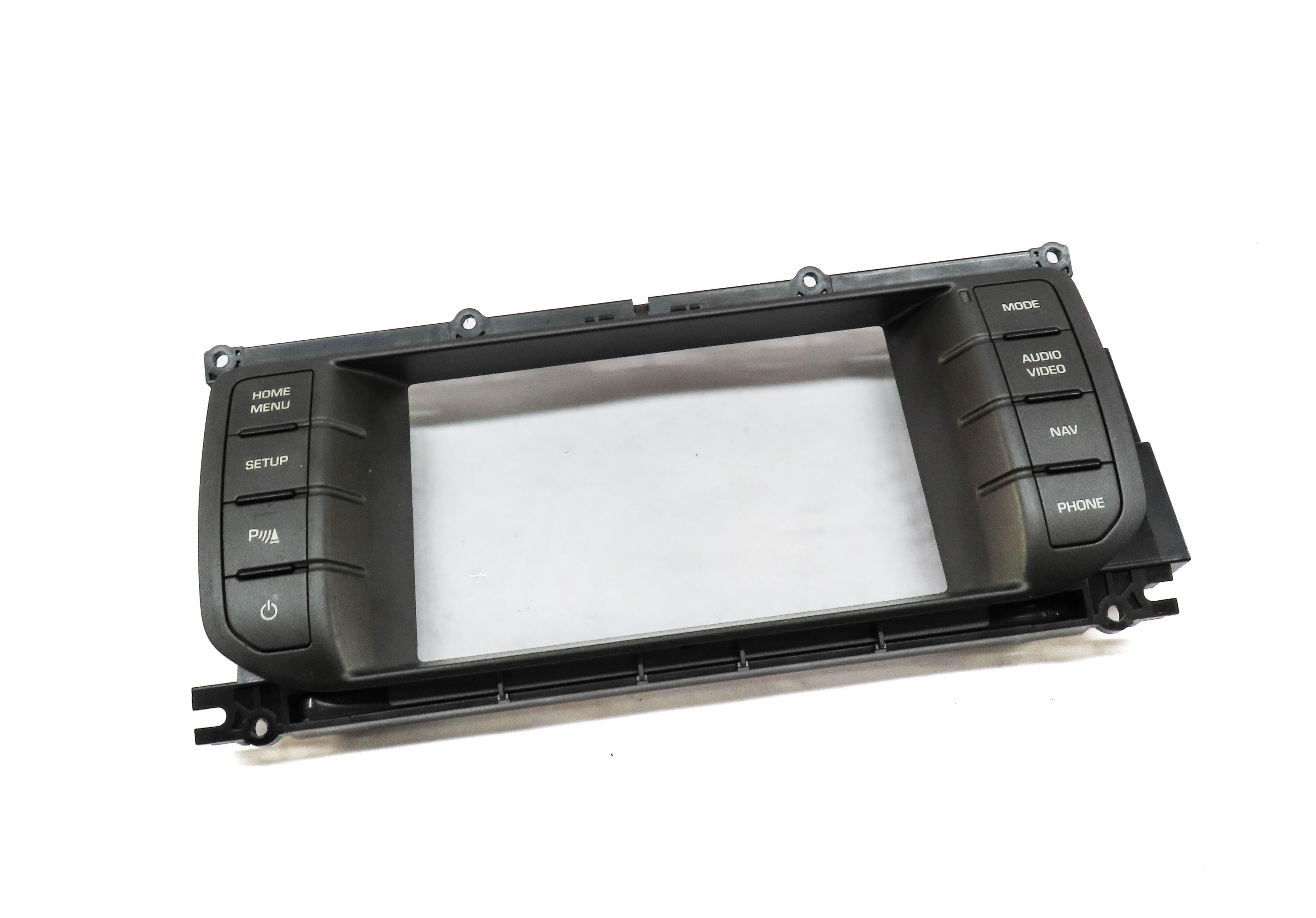 12-15 RANGE ROVER EVOQUE (L538) RADIO STEREO NAVIGATION SWITCH PANEL SCREEN TRIM — exact item pictured