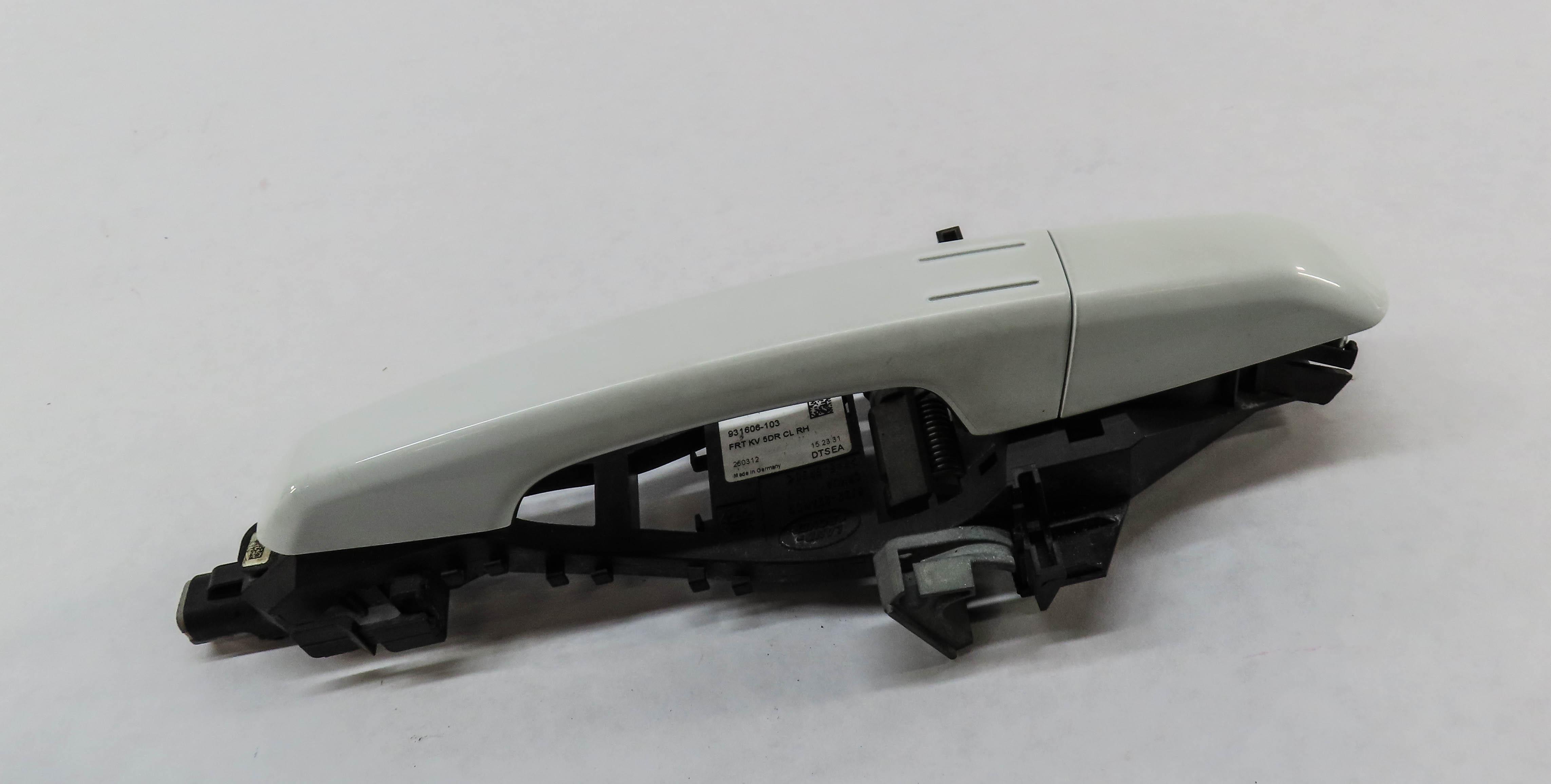12-17 RANGE ROVER SPORT EVOQUE (L405 L494) RIGHT FRONT PASSIVE DOOR HANDLE WHITE — exact item pictured