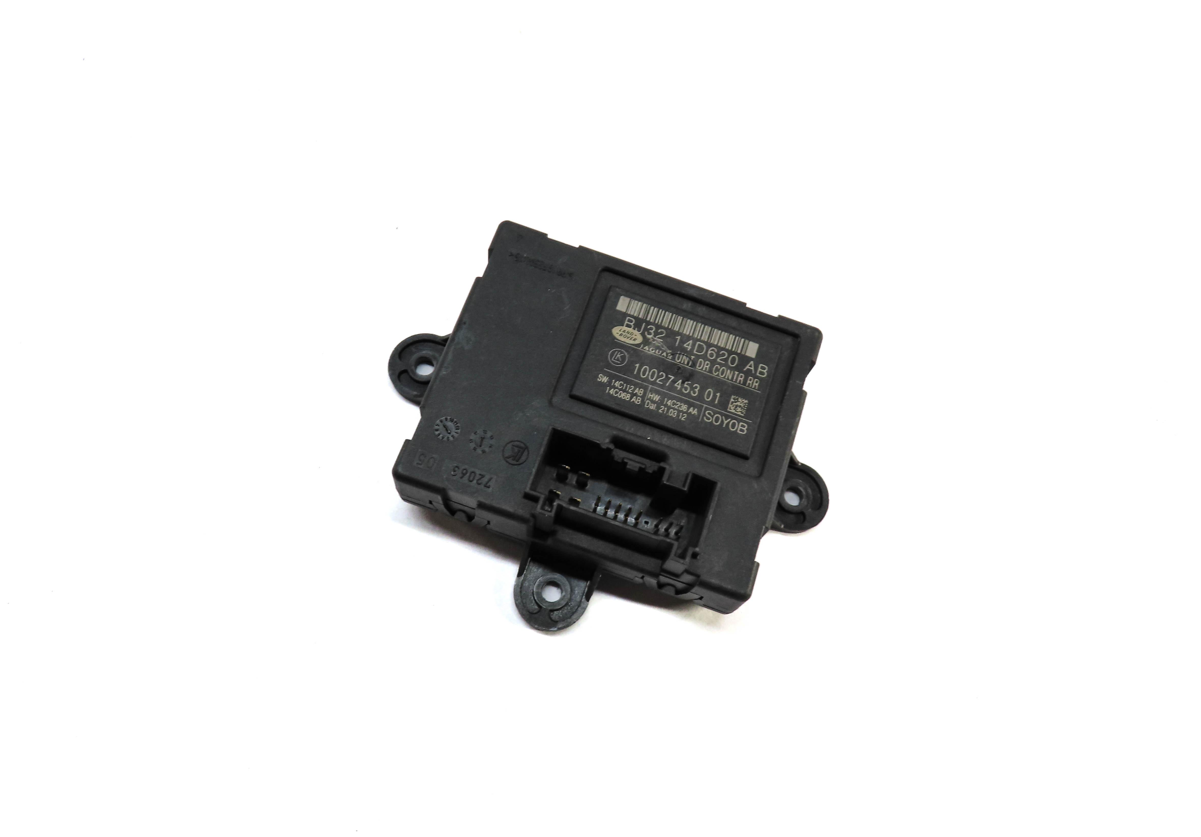 2012 LAND RANGE ROVER EVOQUE REAR RIGHT DOOR CONTROL MODULE BJ3214D620AB — exact item pictured