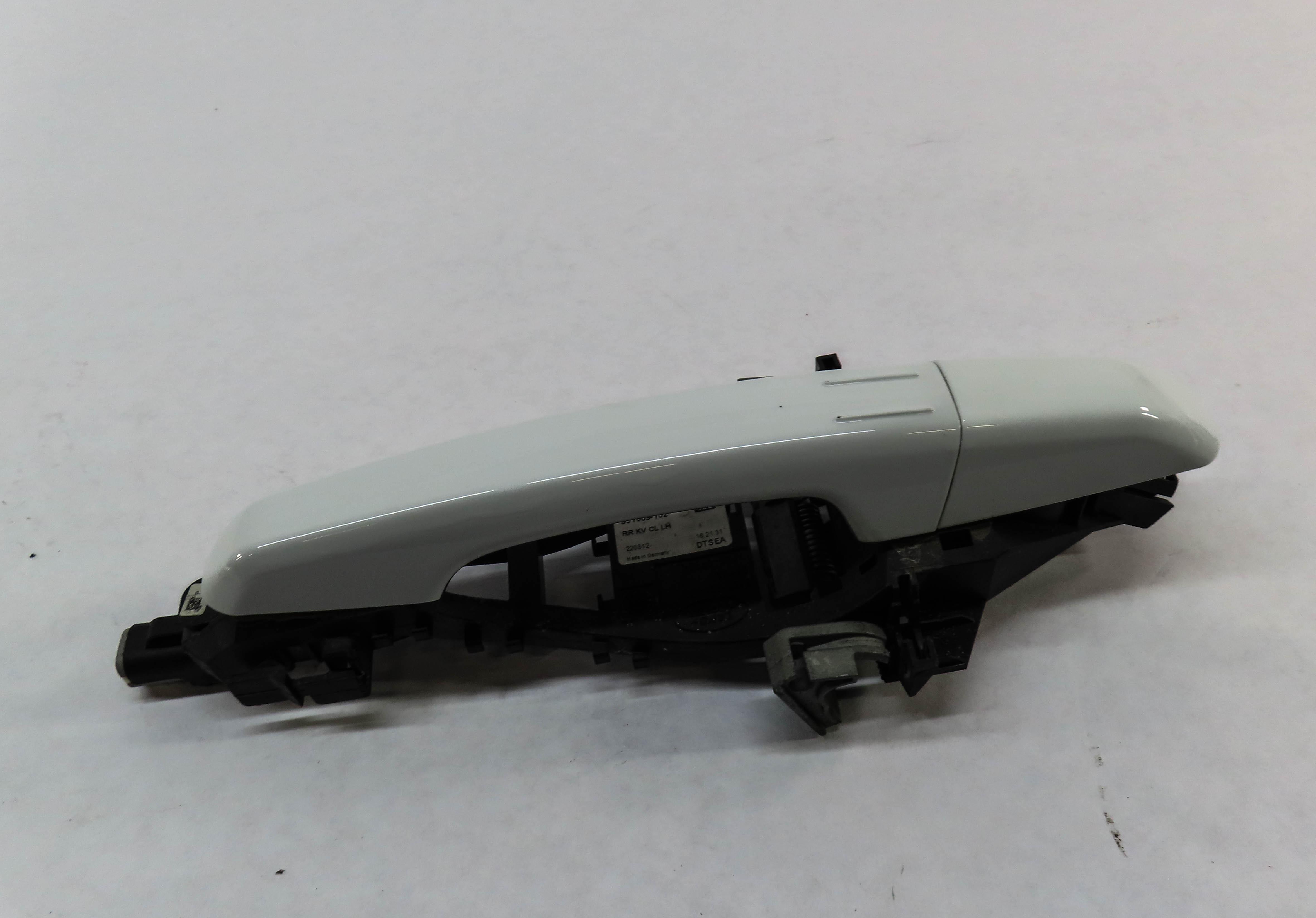 12-17 RANGE ROVER SPORT EVOQUE (L405 L494) LEFT REAR PASSIVE DOOR HANDLE (WHITE) — exact item pictured