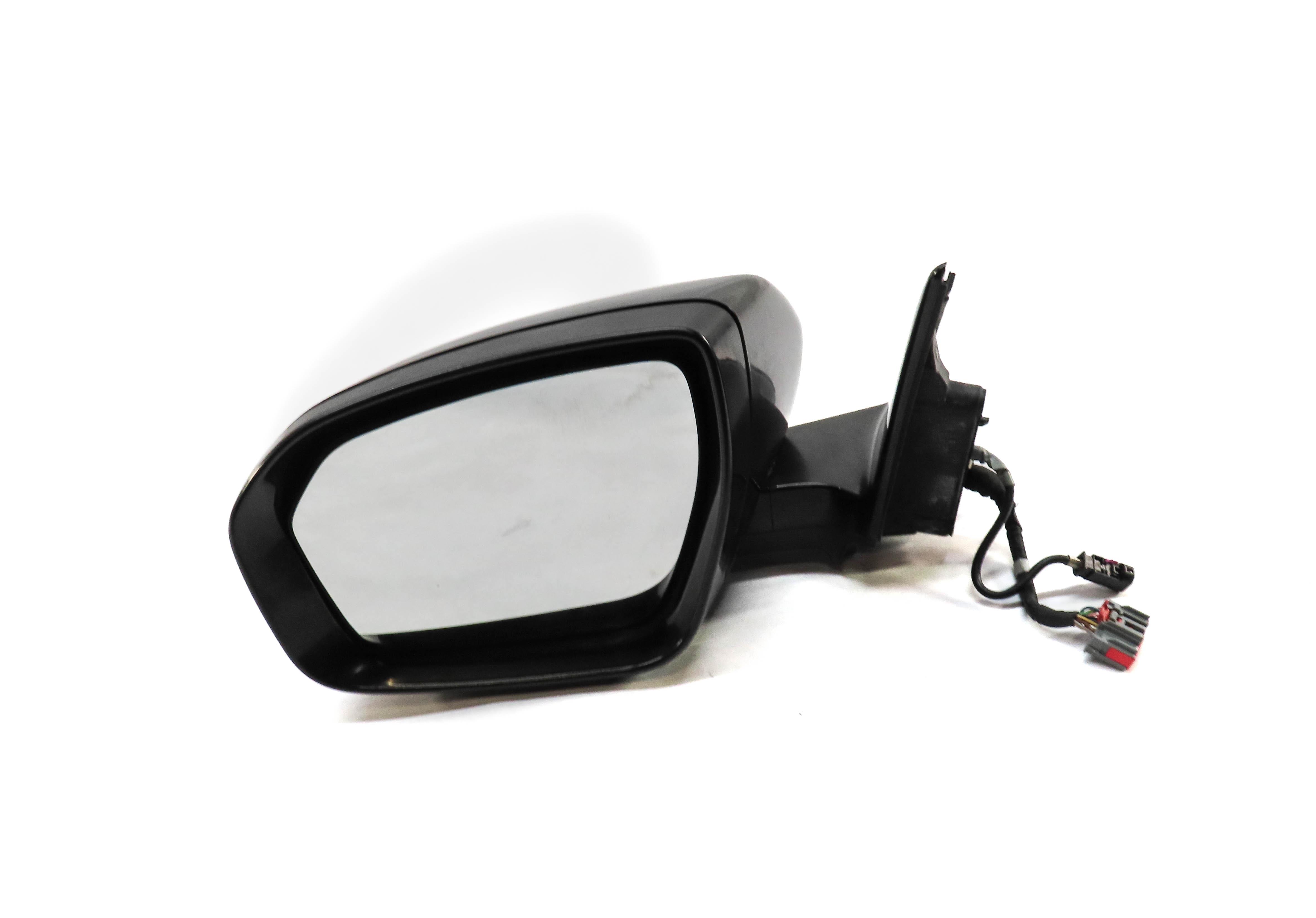 12-13 RANGE ROVER EVOQUE LEFT DOOR MIRROR P-FOLD HEATED MEMORY CAMERA (BLACK) — exact item pictured