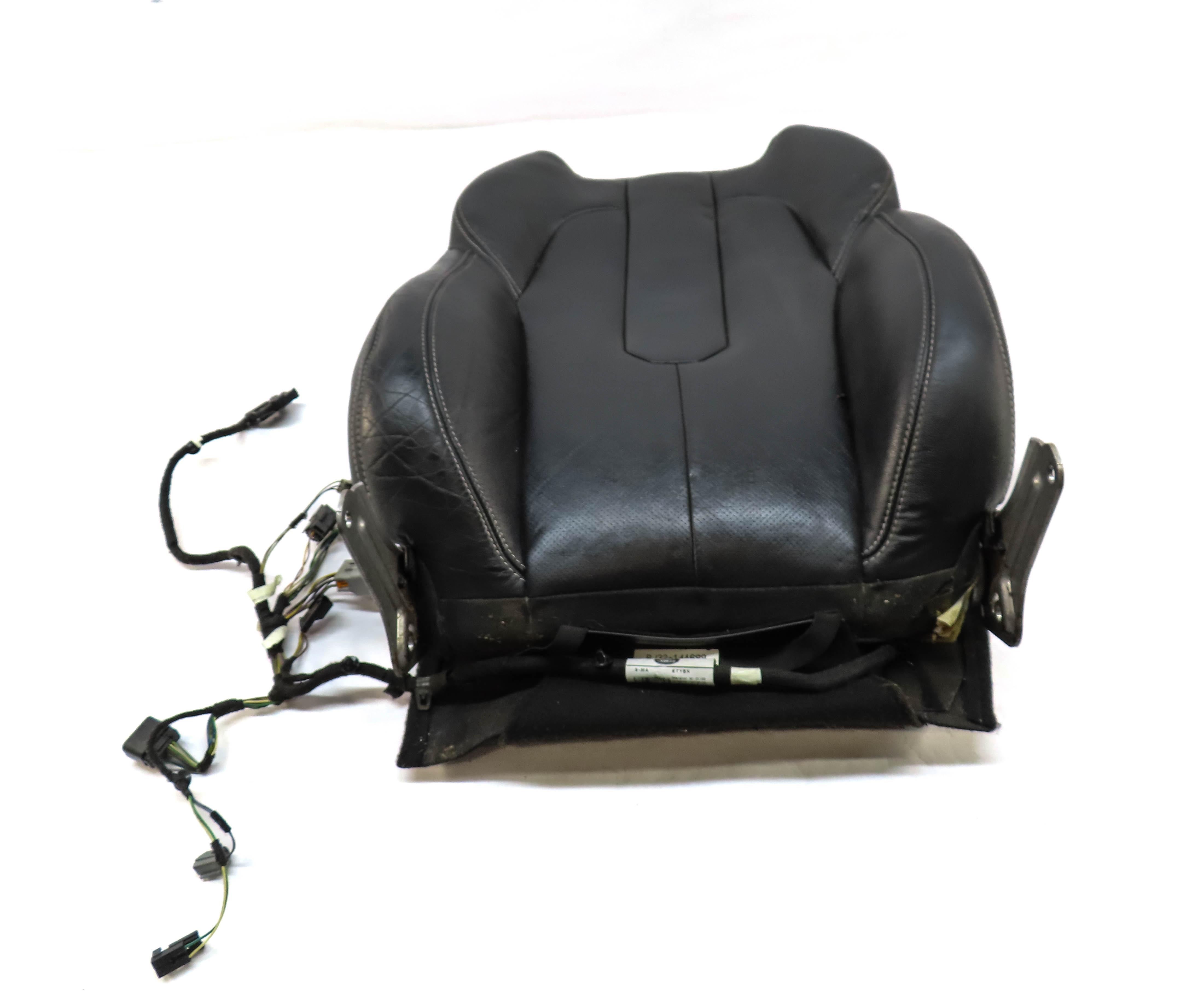 12 LAND RANGE ROVER EVOQUE FRONT RIGHT PASSENGER UPPER HEATED SEAT CUSHION BLACK — exact item pictured