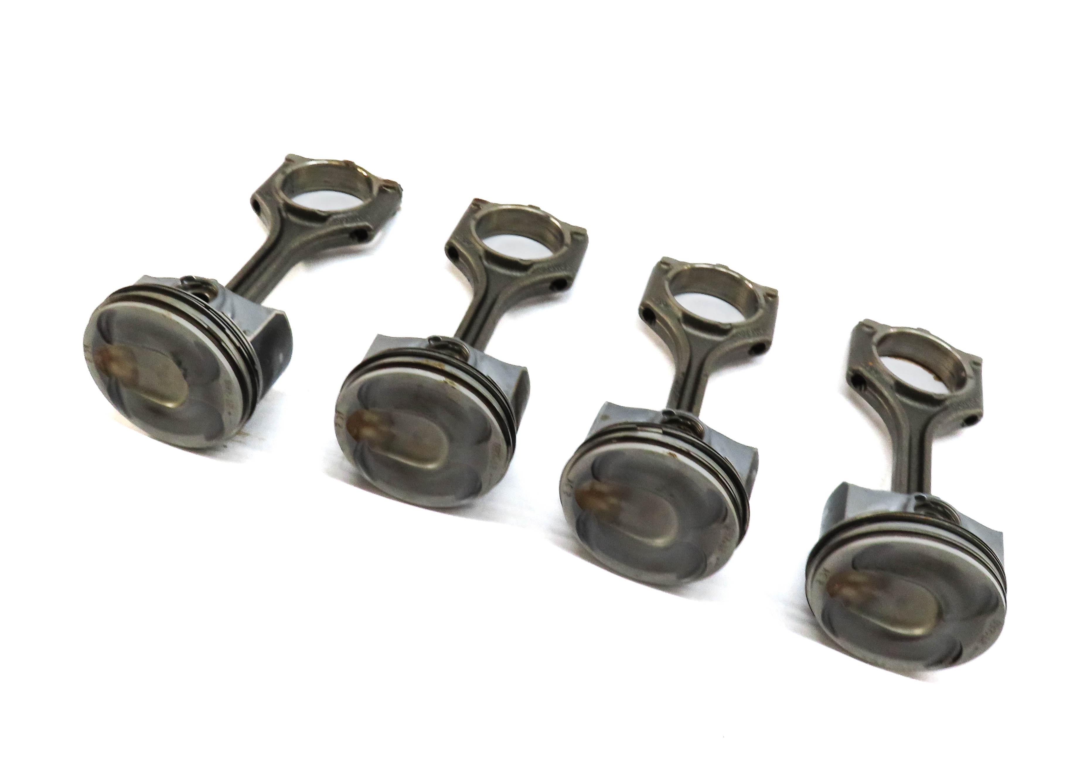 2012 LAND RANGE ROVER EVOQUE 2.0T AUTO AWD ENGINE CONNECTING ROD & PISTON SET4 — exact item pictured