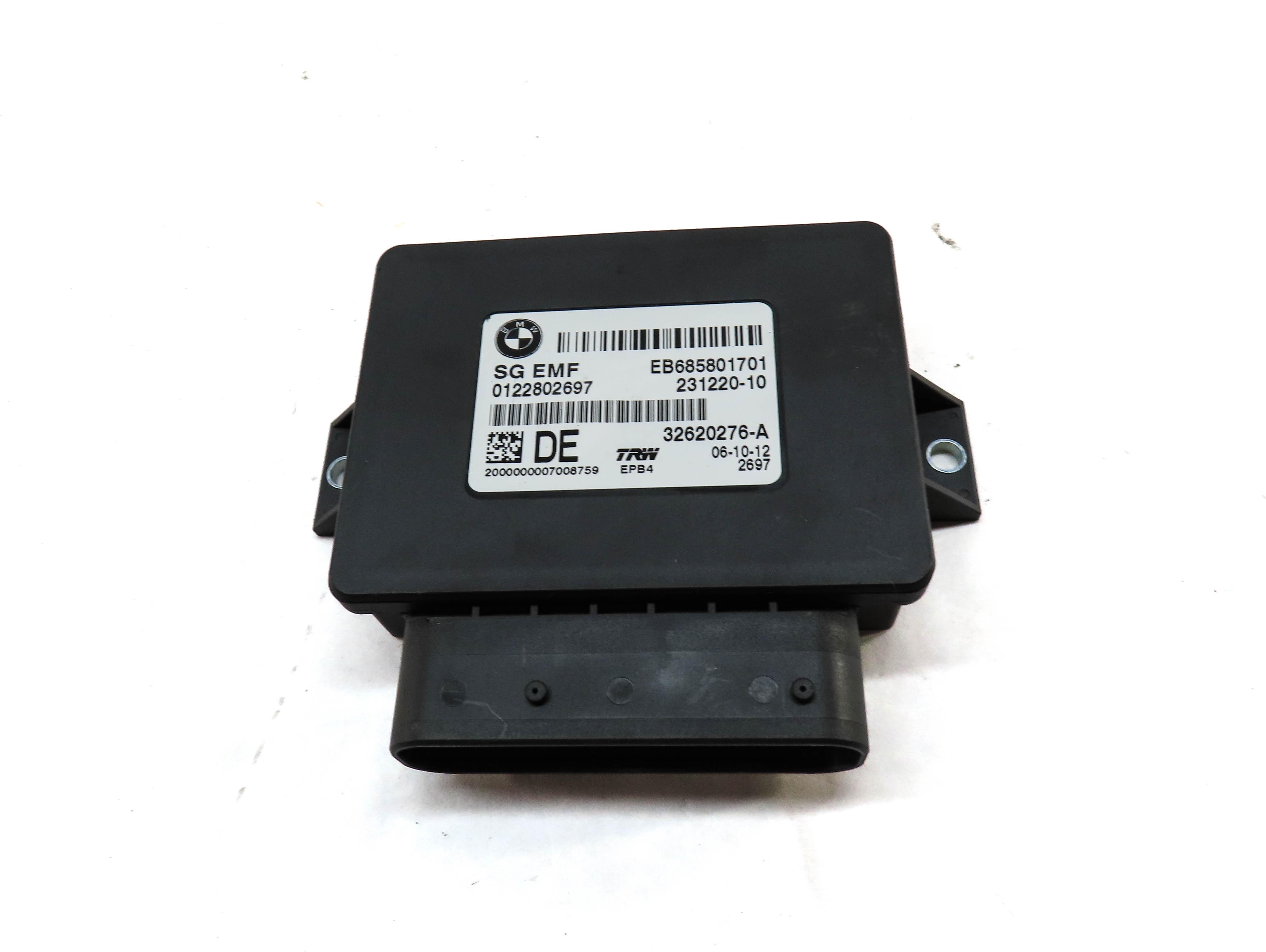11-19 BMW 5 / 6 SERIES X3 X4 (F10 F06 F12 F25 F26) PARKING BRAKE CONTROL MODULE — exact item pictured