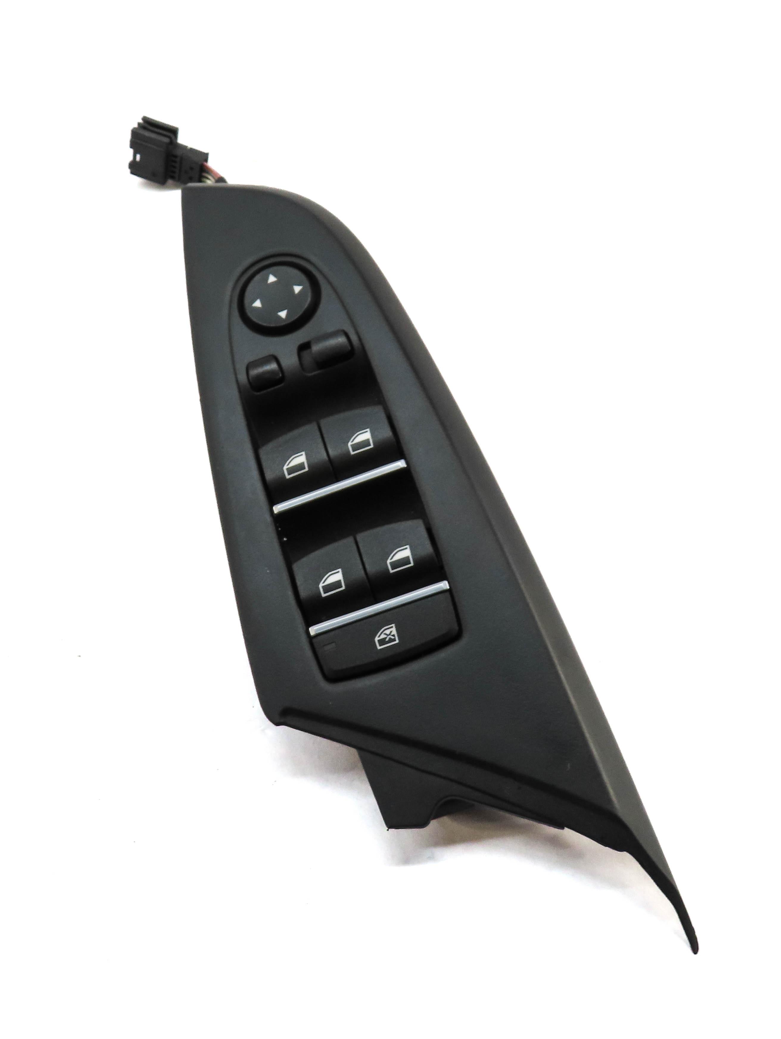 12-19 BMW 3 4 M3 X3 X4 SERIES FRONT LEFT DRIVER WINDOW SWITCH P-FOLD (BLACK) — exact item pictured