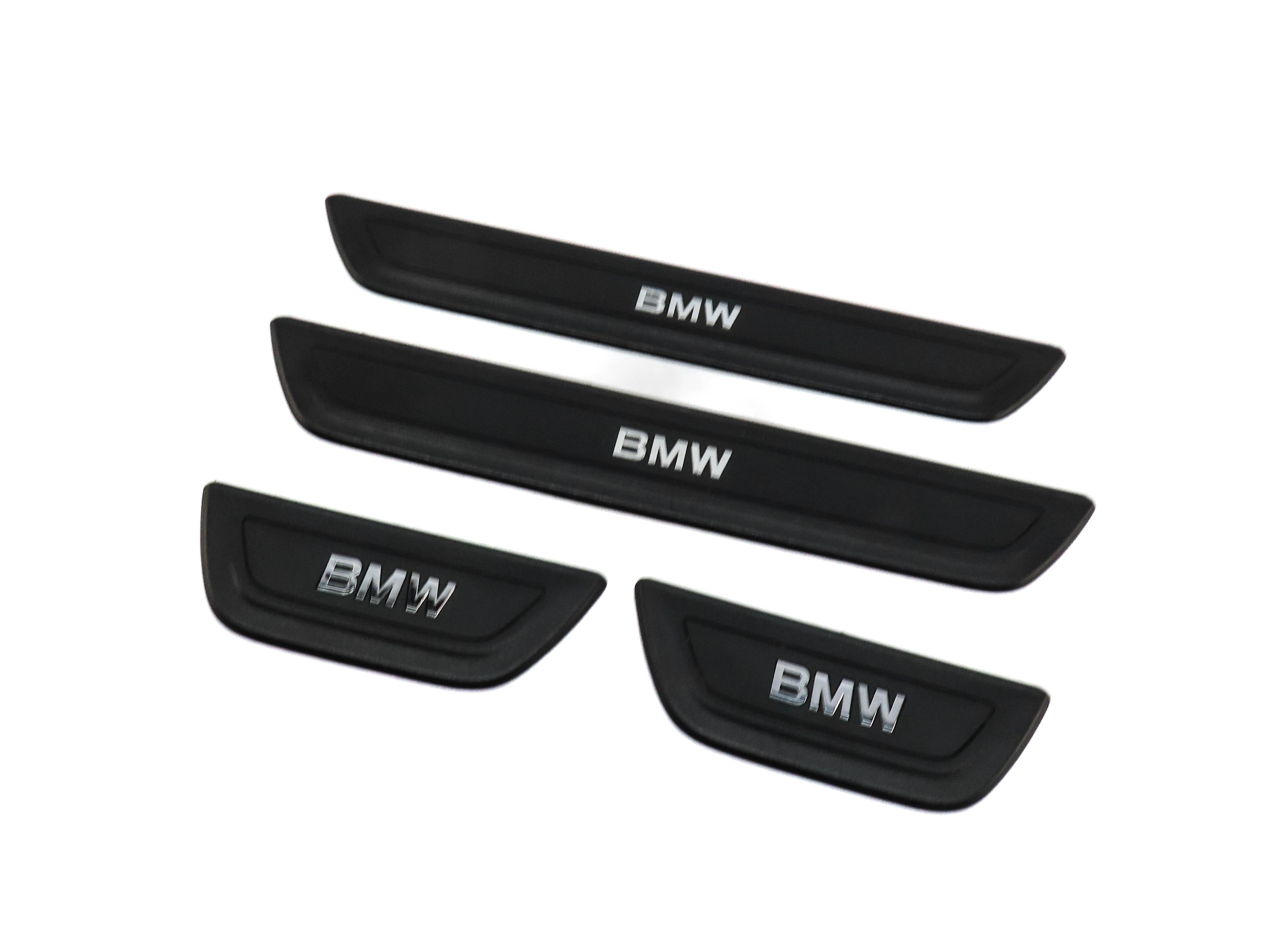 2013 BMW X3 (F25) FRONT REAR LEFT RIGHT DOOR SILL SCUFF PLATE TRIM SET4 — exact item pictured