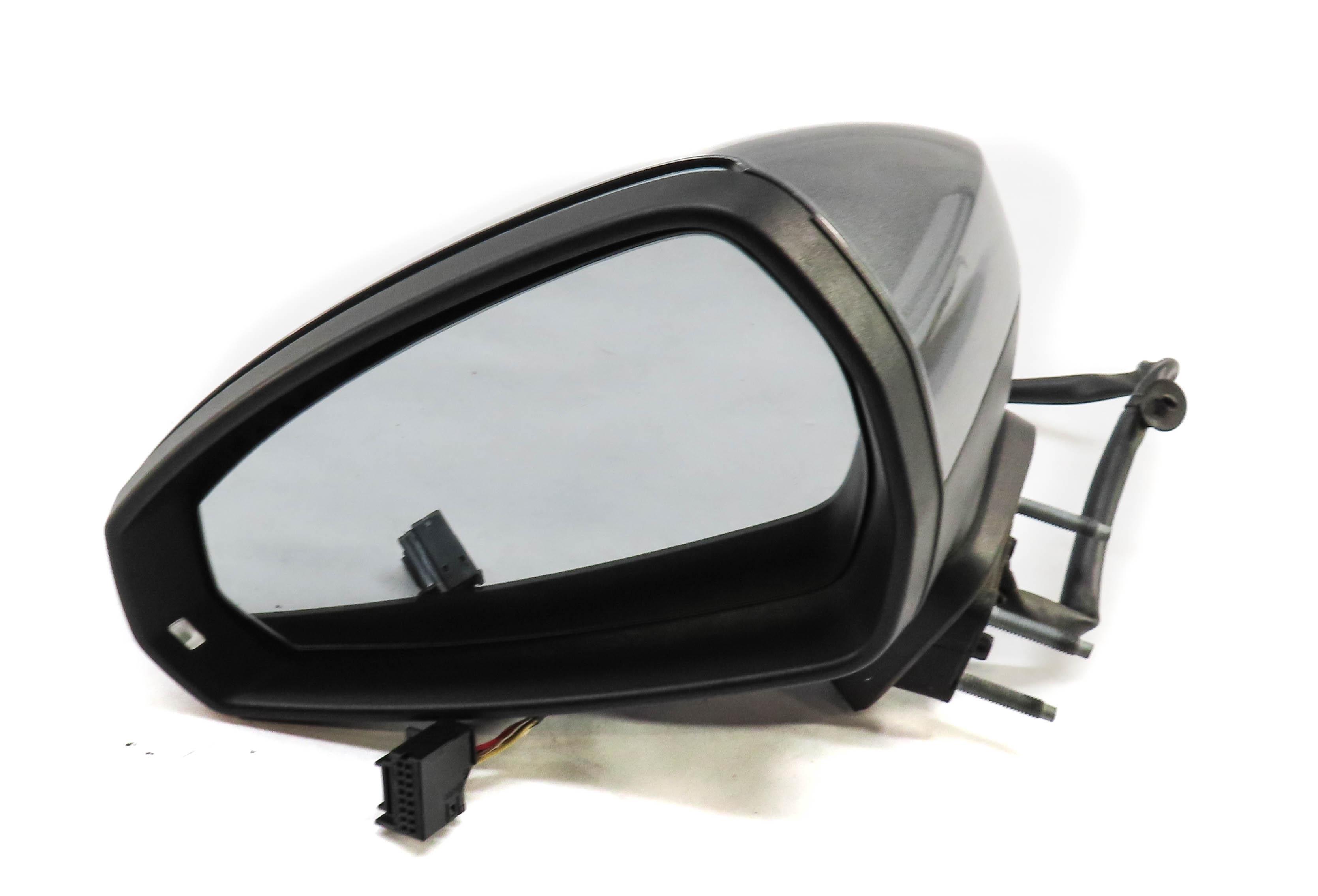 2015-2018 AUDI A3 S3 (8V) DRIVER - MANUAL FOLD HEATED DOOR MIRROR (MONSOON GRAY) — exact item pictured