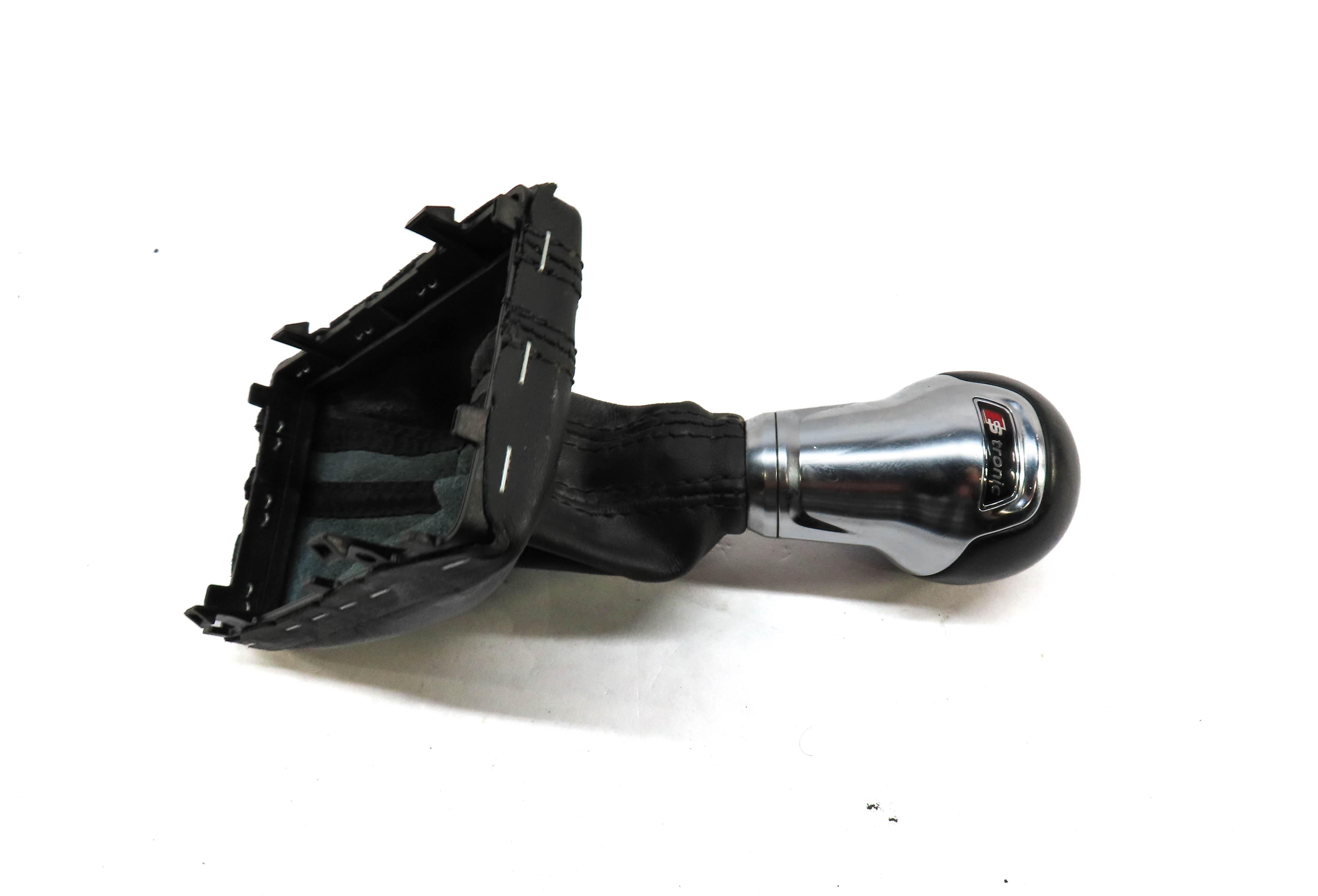 2015 AUDI A3 (8V) TRANSMISSION GEAR SHIFTER SHIFT HANDLE KNOB w/ BOOT — exact item pictured
