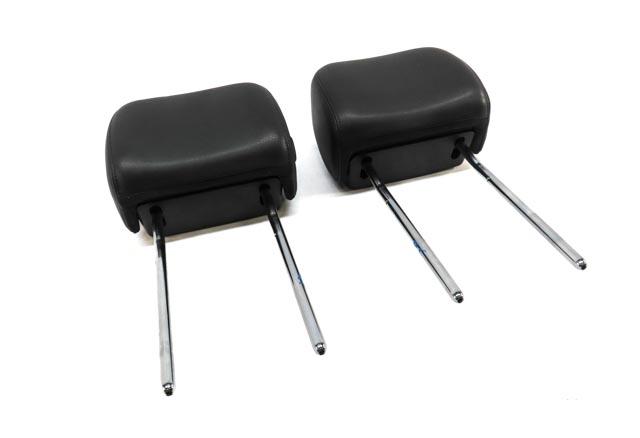 2015-2020 AUDI A3 S3 (8V) FRONT LEFT & RIGHT SEAT HEADREST SET-2 (BLACK) — exact item pictured