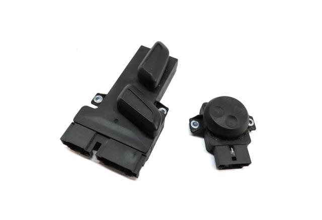 AUDI A3 E-TRON (8VF) FRONT LEFT DRIVER SEAT ADJUST SWITCH w/ LUMBAR SET2 (BLACK) — exact item pictured