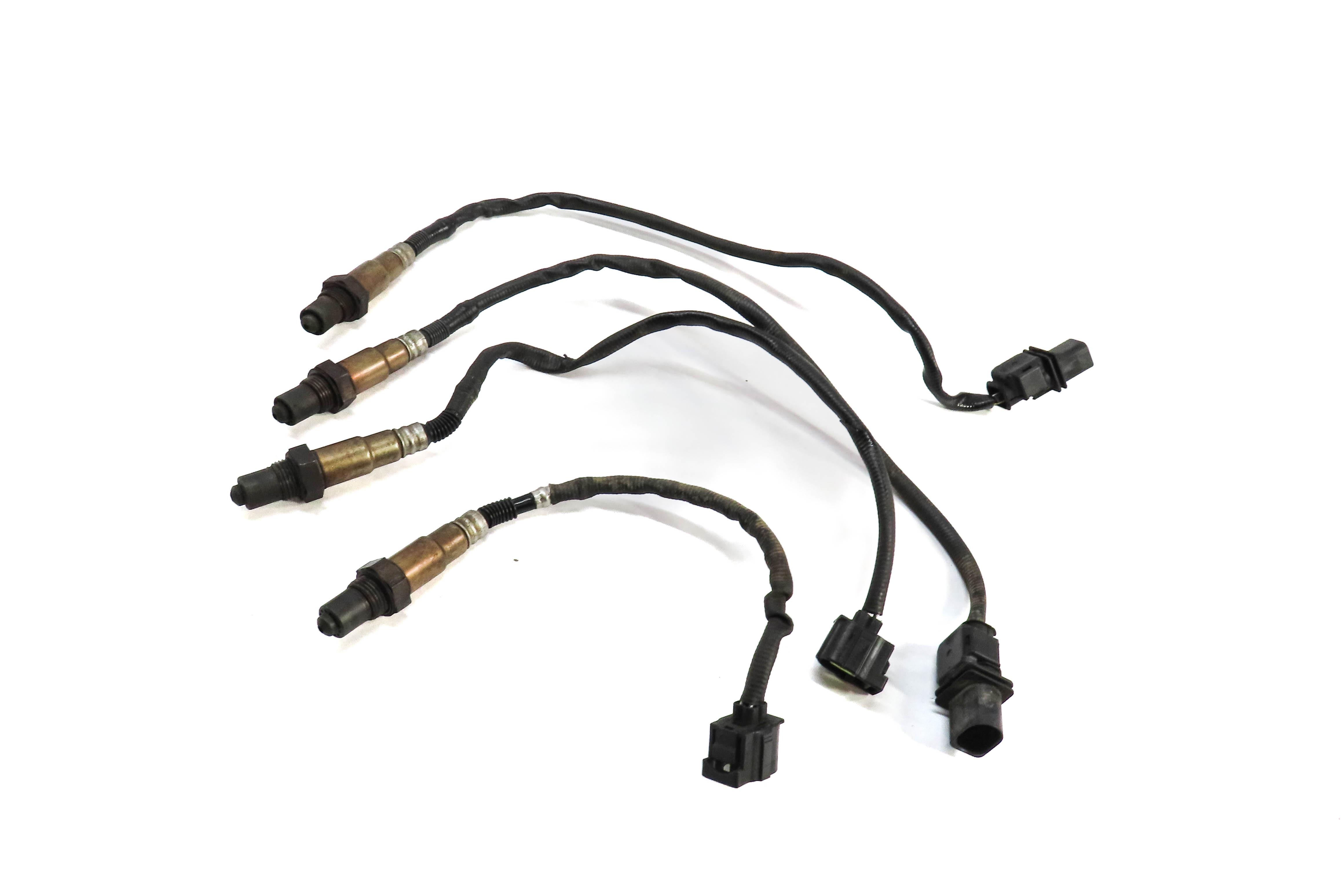2008 MERCEDES GL550 (X164) 5.5L ENGINE (M273) PRE POST CAT O2 OXYGEN SENSOR SET4 — exact item pictured