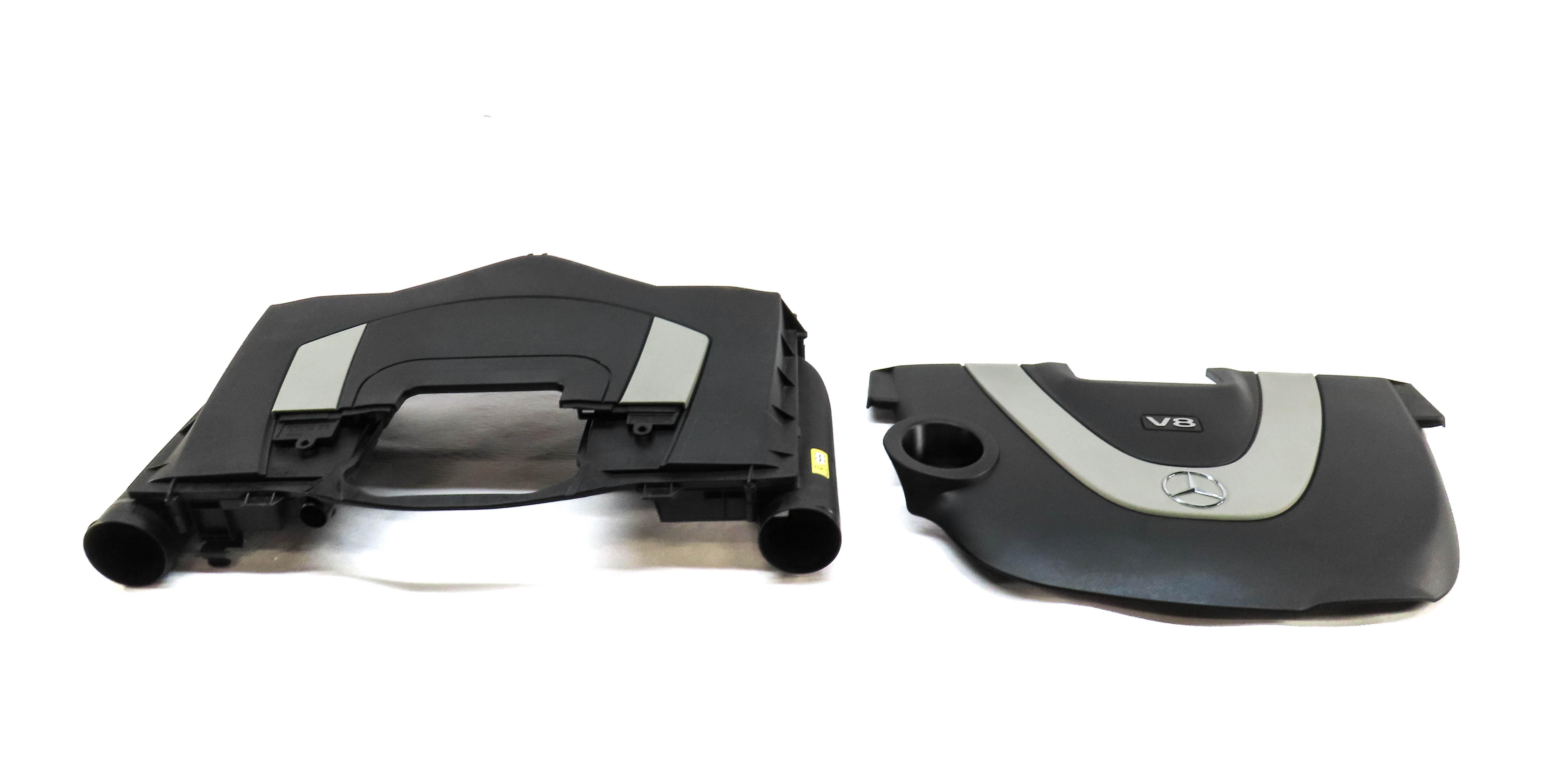 2007-2012 MERCEDES GL450 GL550 (X164) 4.6L / 5.5L - V8 ENGINE COVER TRIM SET — exact item pictured