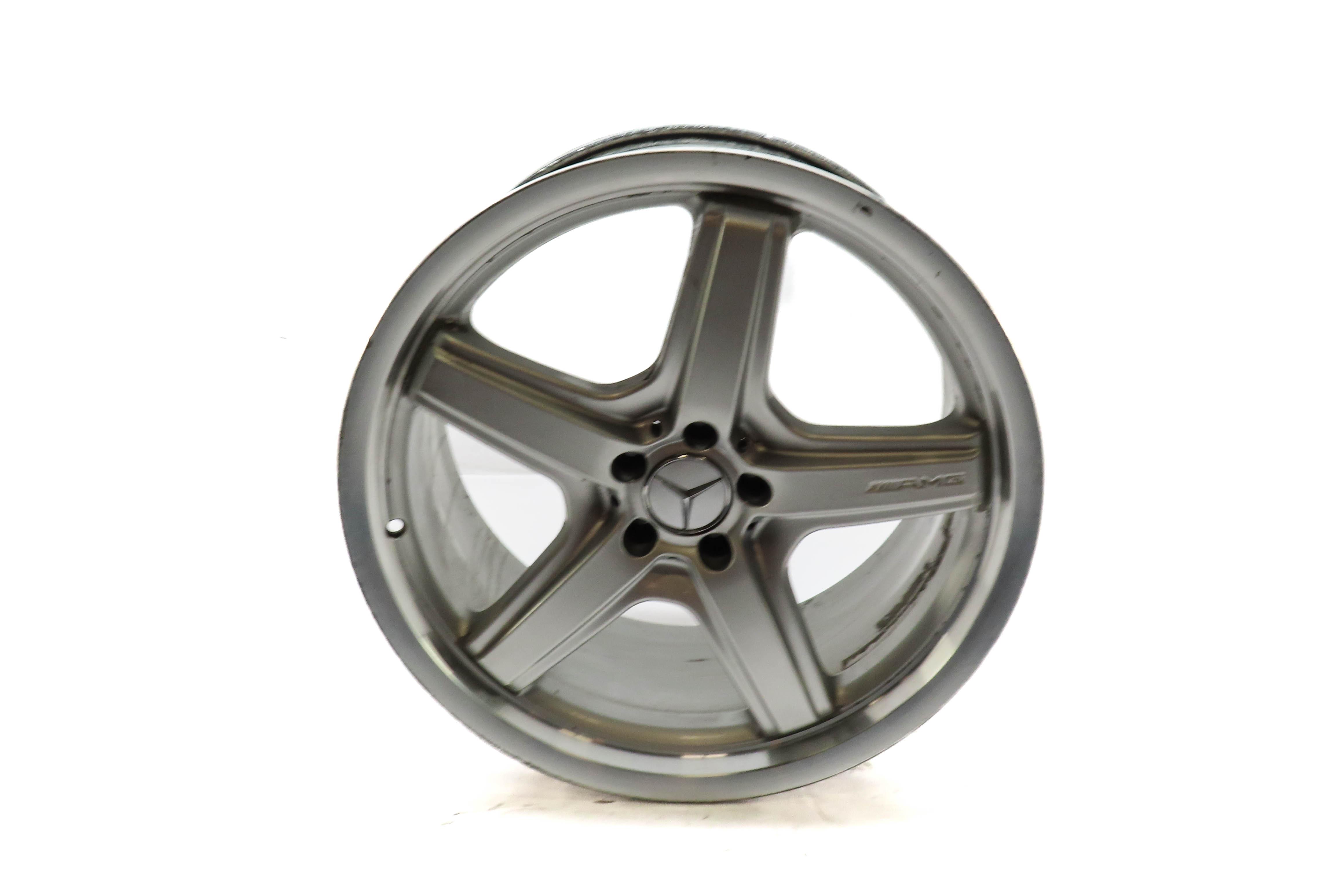 2008-2009 MERCEDES BENZ GL550 (X164) 21x10 ALUMINUM 5-SPOKE WHEEL RIM (AMG) — exact item pictured
