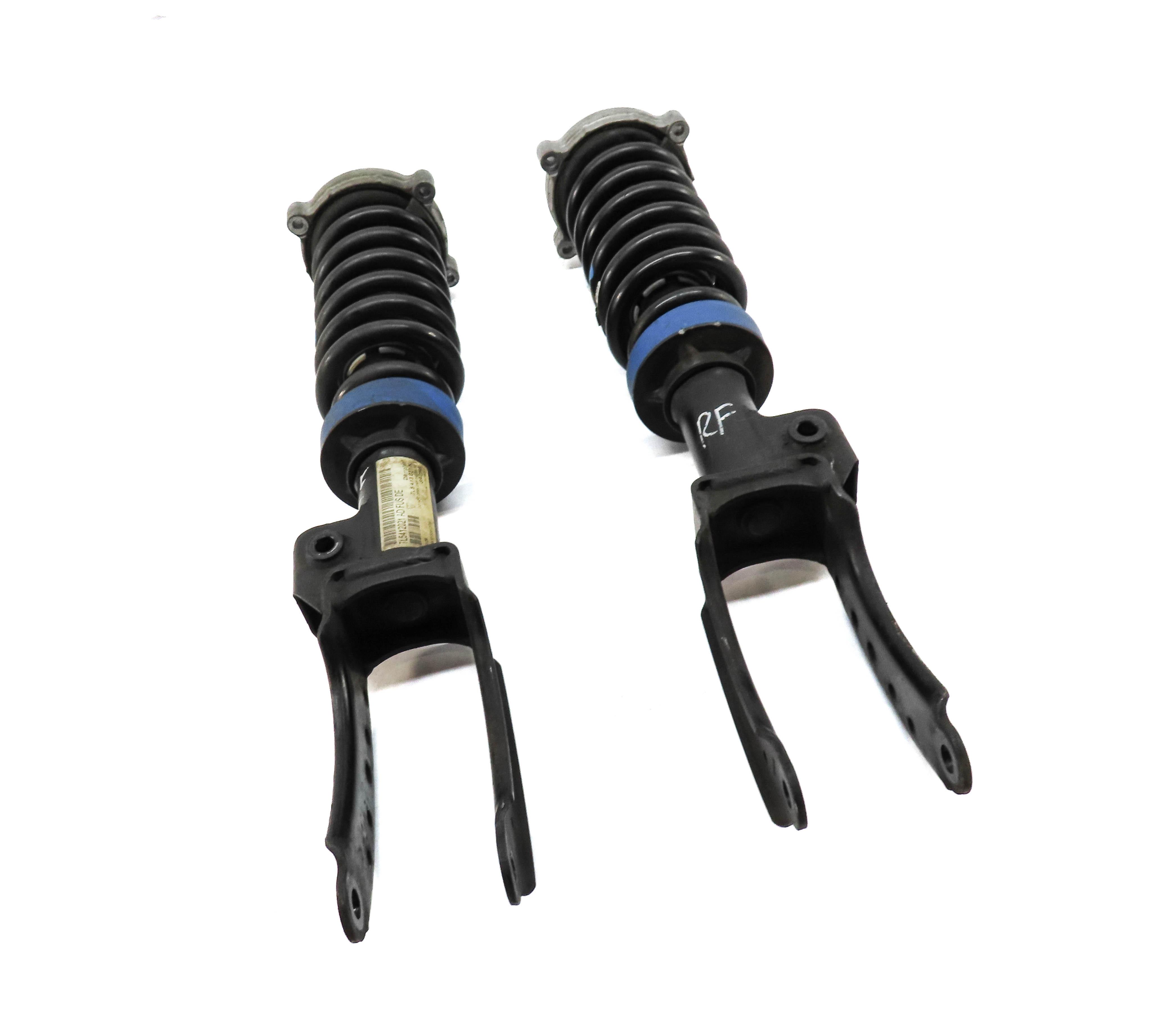 03-06 PORSCHE CAYENNE 955 4.5L V8 FRONT LEFT RIGHT SUSPENSION SHOCK STRUT SET 2 — exact item pictured