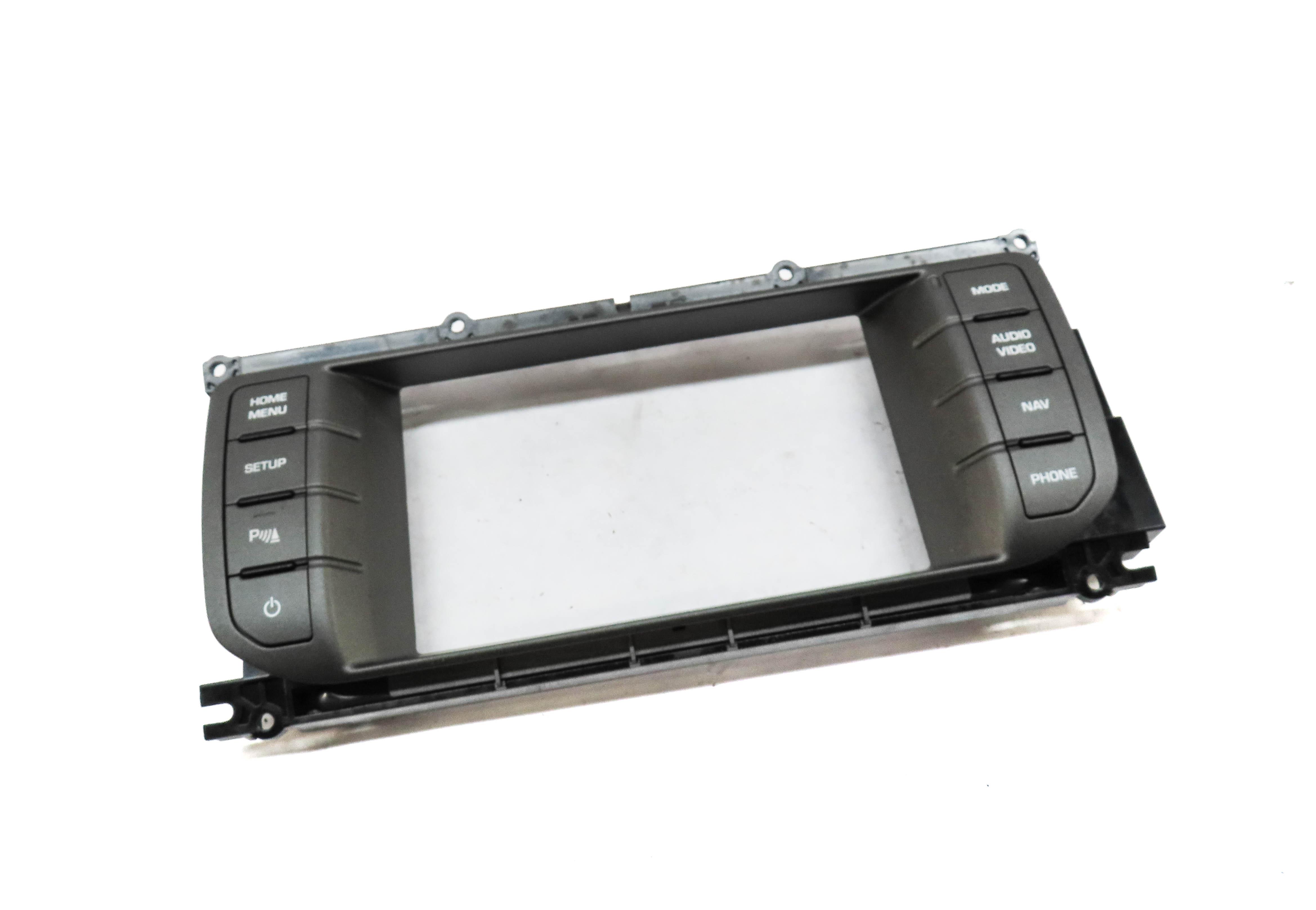 12-15 RANGE ROVER EVOQUE (L538) RADIO STEREO NAVIGATION SWITCH PANEL SCREEN TRIM — exact item pictured
