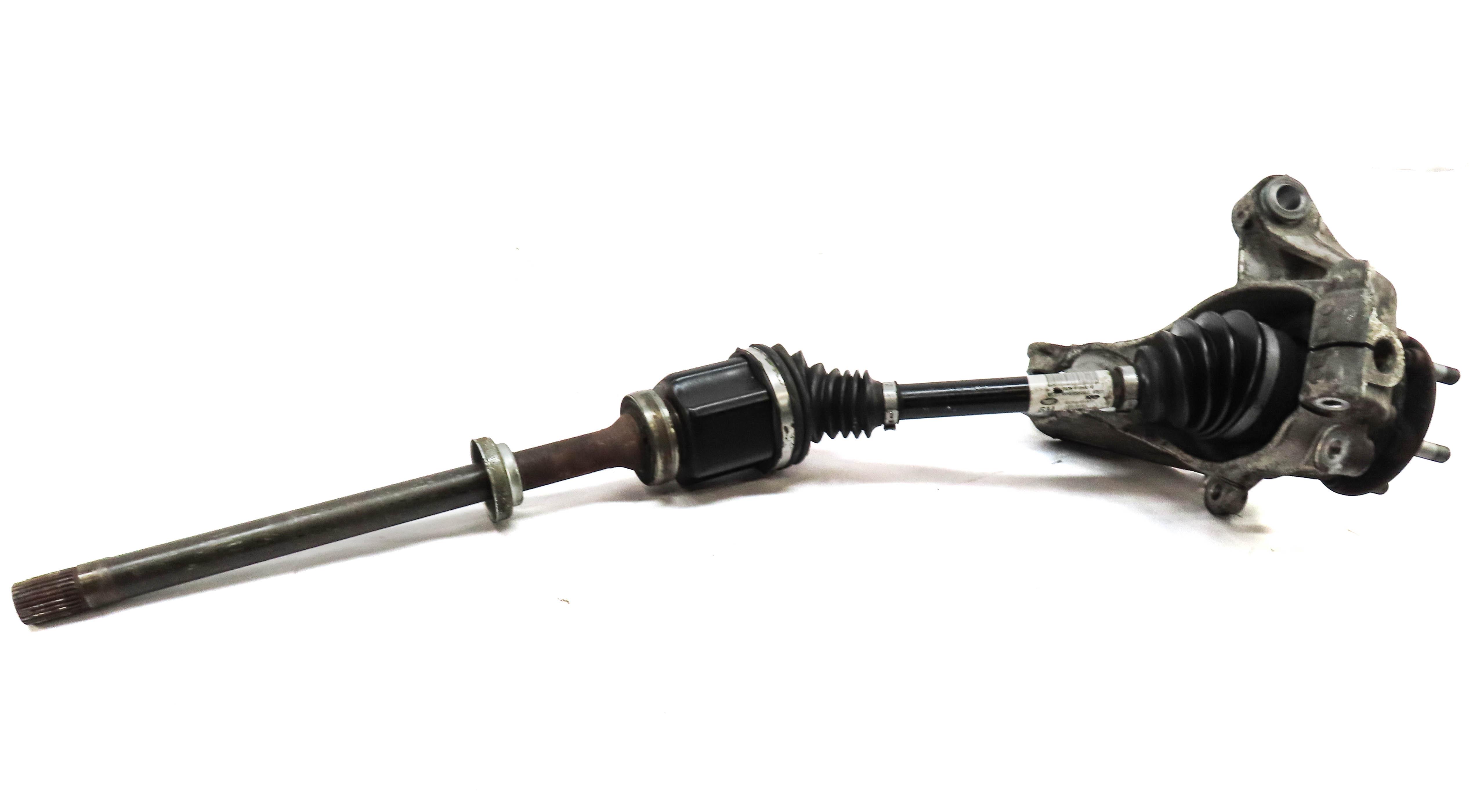 12-15 RANGE ROVER EVOQUE (L538) RIGHT FRONT SPINDLE KNUCKLE HUB w/ AXLE SHAFT — exact item pictured