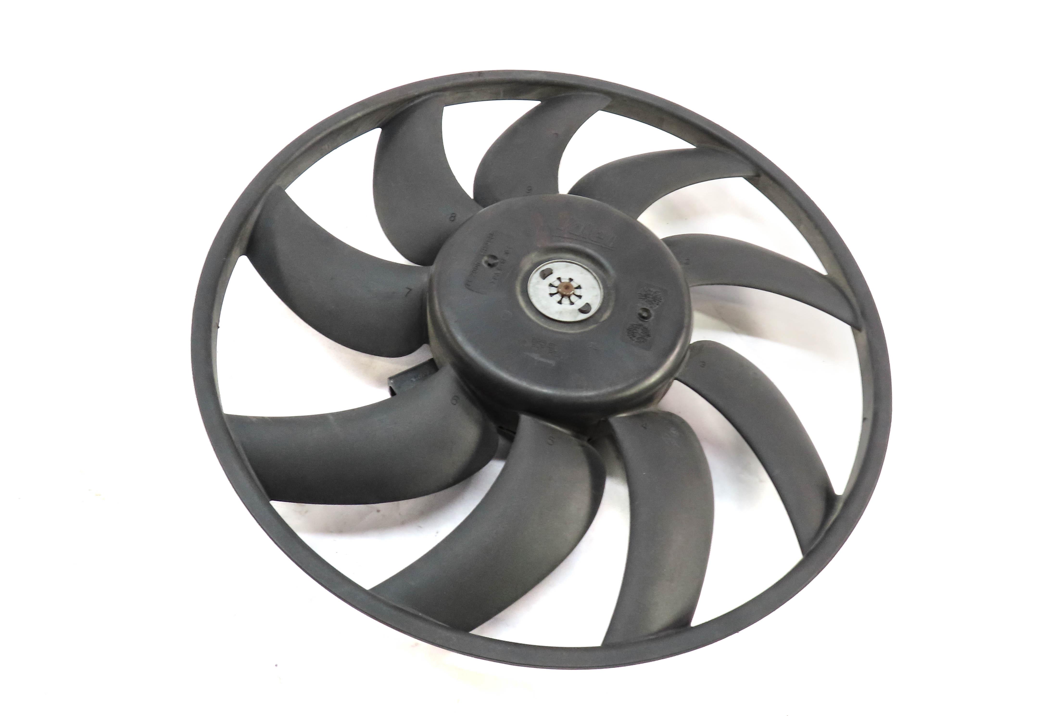 09-17 AUDI A4 A5 Q5 S4 B8 8T 8R 2.0L 3.0L 3.2L RADIATOR 350mm COOLING FAN MOTOR — exact item pictured
