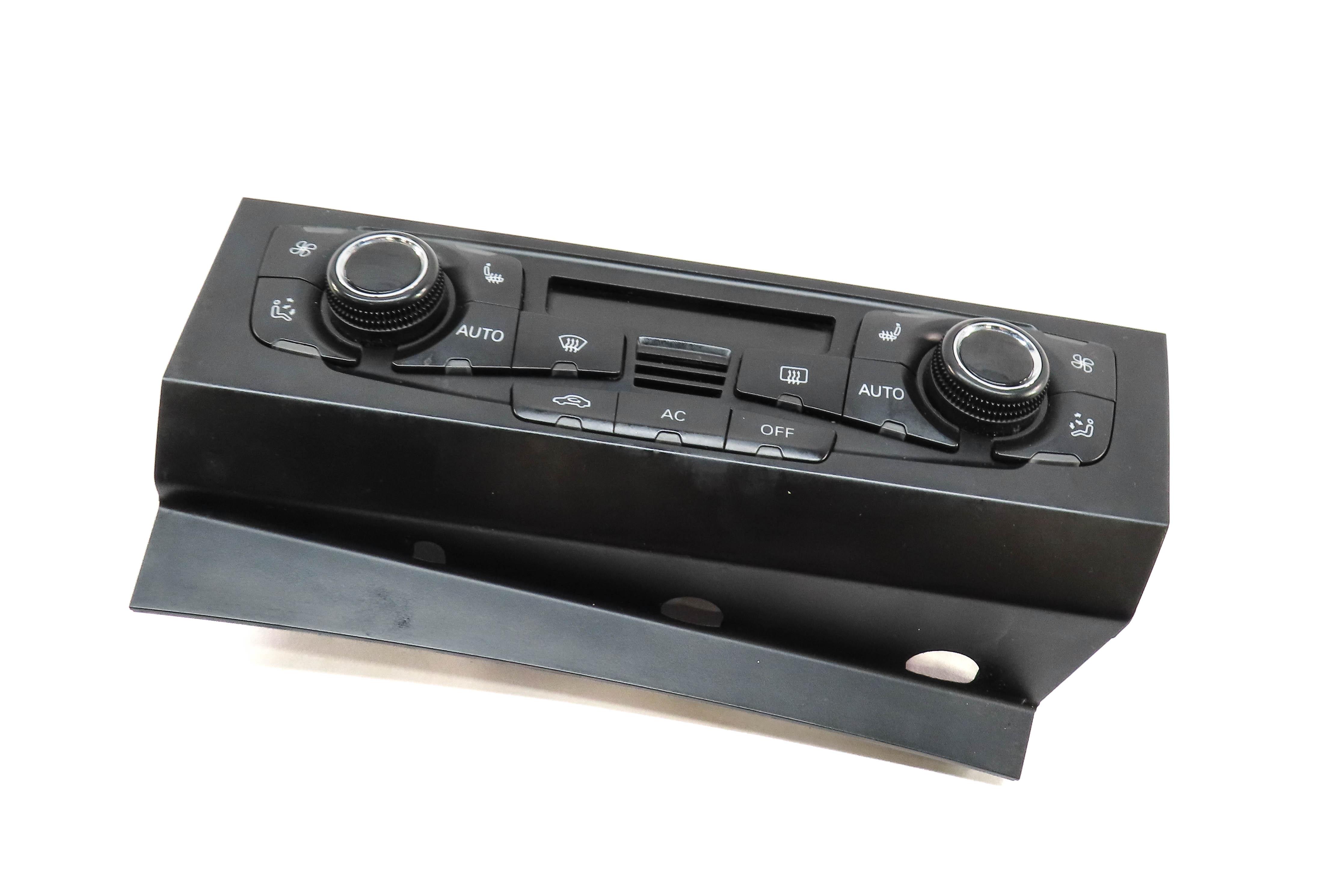 09-13 AUDI A5 S5 Q5 (B8 8T 8R) FRONT HEATER A/C TEMPERATURE CONTROL (DUAL ZONE) — exact item pictured