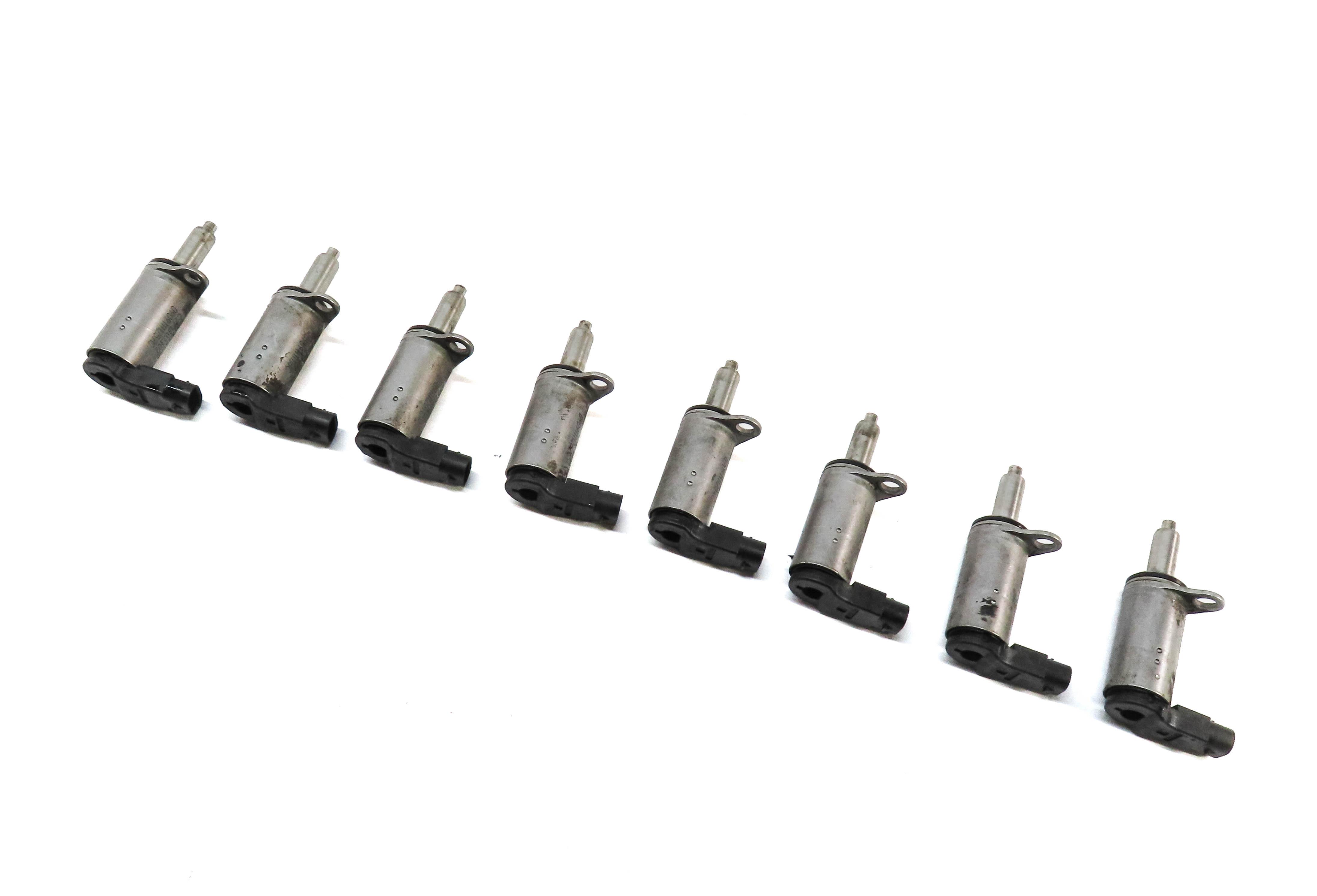 2010 AUDI A5 (B8 8T) 2.0L TURBO ENGINE CAEB CAMSHAFT ADJUST VALVE SOLENOID SET 8 — exact item pictured