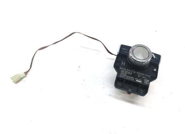 2012-2015 MERCEDES C E GLK (W204 W212 X204) RADIO NAVIGATION COMMAND SWITCH KNOB — exact item pictured