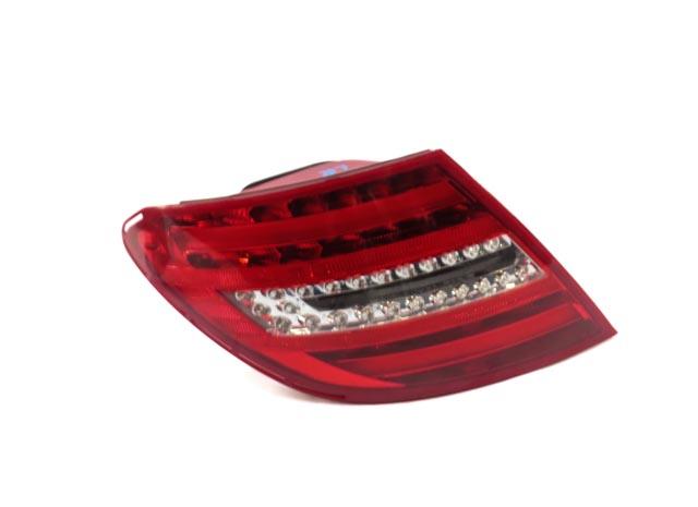 2012-2015 MERCEDES C-CLASS (W204) LEFT DRIVER REAR TAILLIGHT BRAKE LIGHT LAMP — exact item pictured