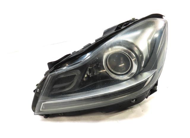 12-15 MERCEDES C250 C300 C350 C63 (C204 W204) LEFT DRIVER XENON HEADLIGHT LAMP — exact item pictured