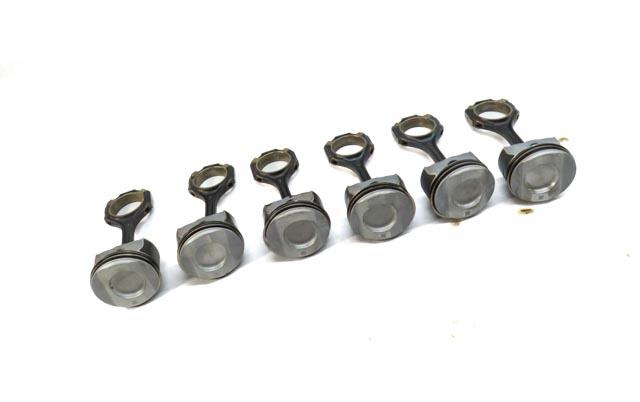 12-18 MERCEDES C300 C350 E350 GLE350 GLK350 ML350 SLK350 SLK350 3.5L PISTON SET6 — exact item pictured