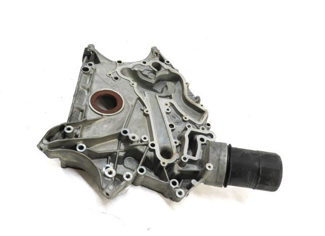 2015 MERCEDES C CLASS COUPE W204 3.5L M276 ENGINE TIMING COVER w/ OIL FILTER CAP — exact item pictured