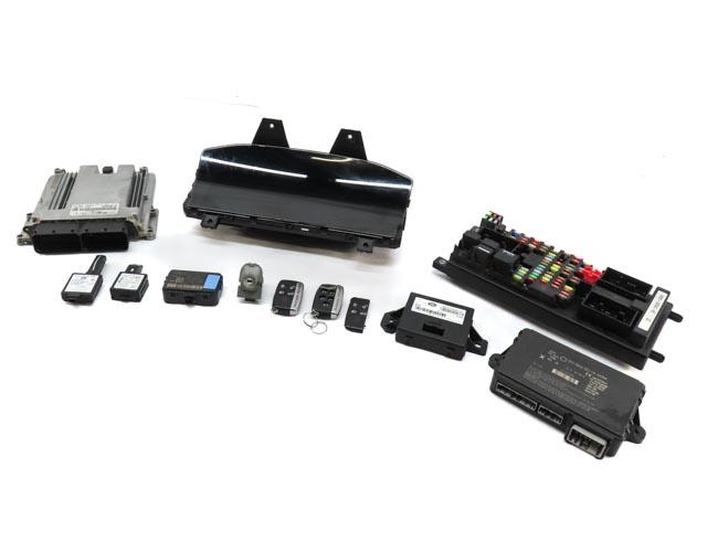 14 RANGE ROVER SPORT L494 5.0L DIGITAL SPEEDOMETER ECM BCM ENGINE MODULE KEY SET — exact item pictured