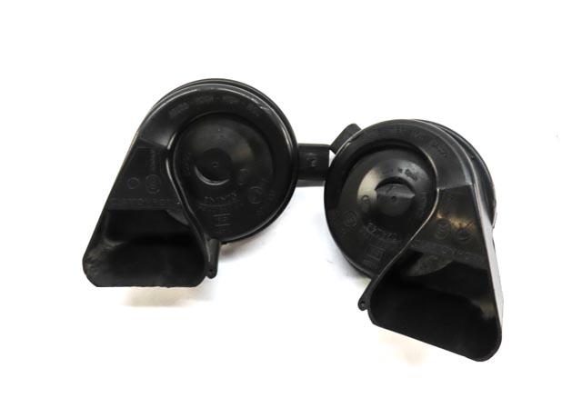 2008-2017 AUDI A4 A5 S4 S5 Q5 (B8 8K 8R 8T) HIGH & LOW TONE SAFETY HORN SET — exact item pictured
