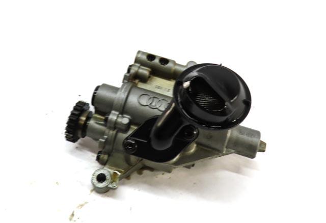 2011 AUDI A4 (B8 8K) 2.0T 2.0L TURBO ENGINE OIL PUMP w/ PICKUP TUBE — exact item pictured