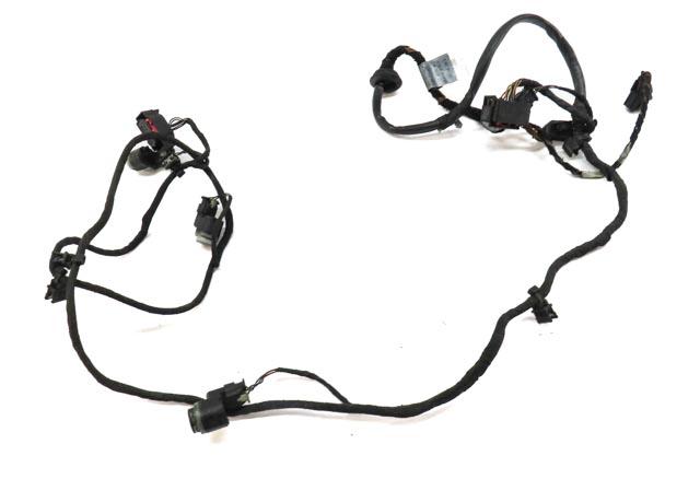 2011 AUDI A4 (B8 8K) REAR PARK ASSIST PDC SENSOR SET4 (GRAY) w/ WIRE HARNESS — exact item pictured