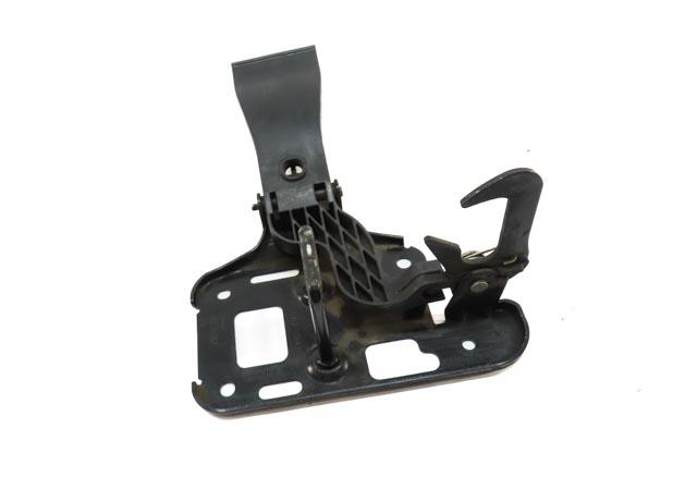 2011 AUDI A4 (B8 8K) FRONT HOOD SAFETY CATCH HOOK LATCH w/ RELEASE LEVER — exact item pictured