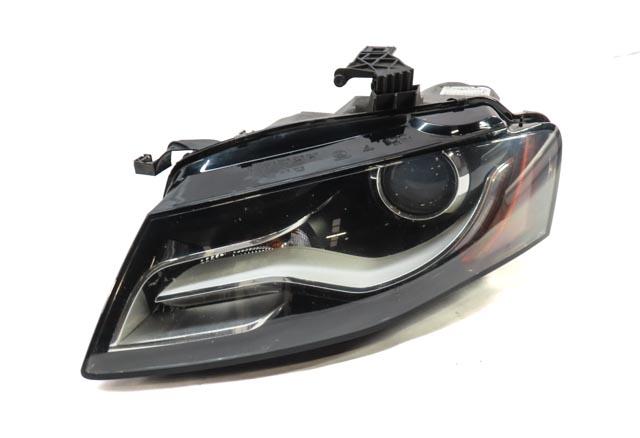 2009-2012 AUDI A4 S4 (B8 8K) LEFT - XENON HID HEADLIGHT LIGHT LAMP (NON AFS) — exact item pictured