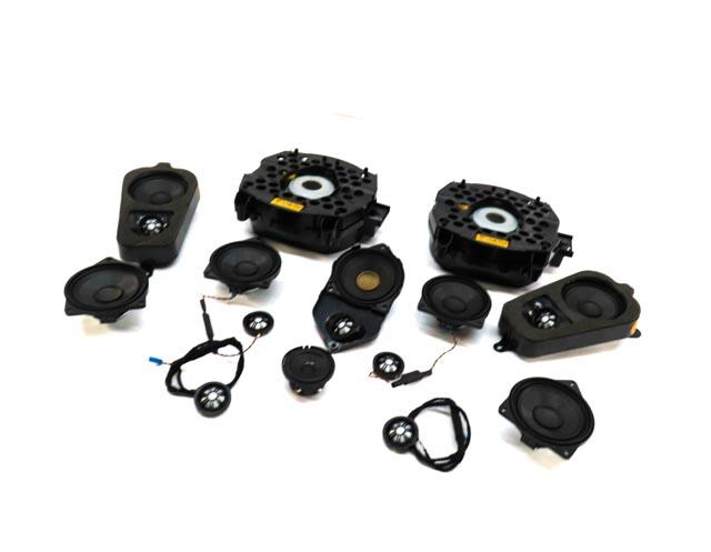 2013 BMW X5 (E70) FRONT REAR LEFT RIGHT WOOFER MIDRANGE TWEETER SPEAKER SET 14 — exact item pictured