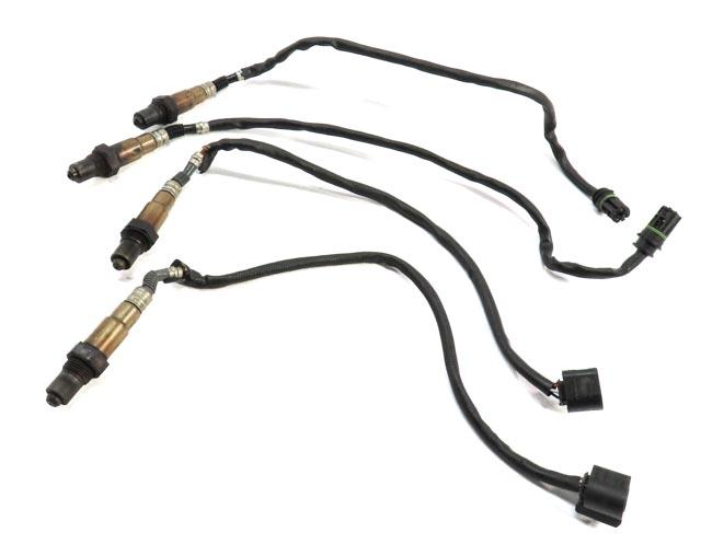 2013 BMW X5 (E70) 4.4L TURBO N63 ENGINE PRE POST CAT O2 OXYGEN SENSOR SET 4 — exact item pictured