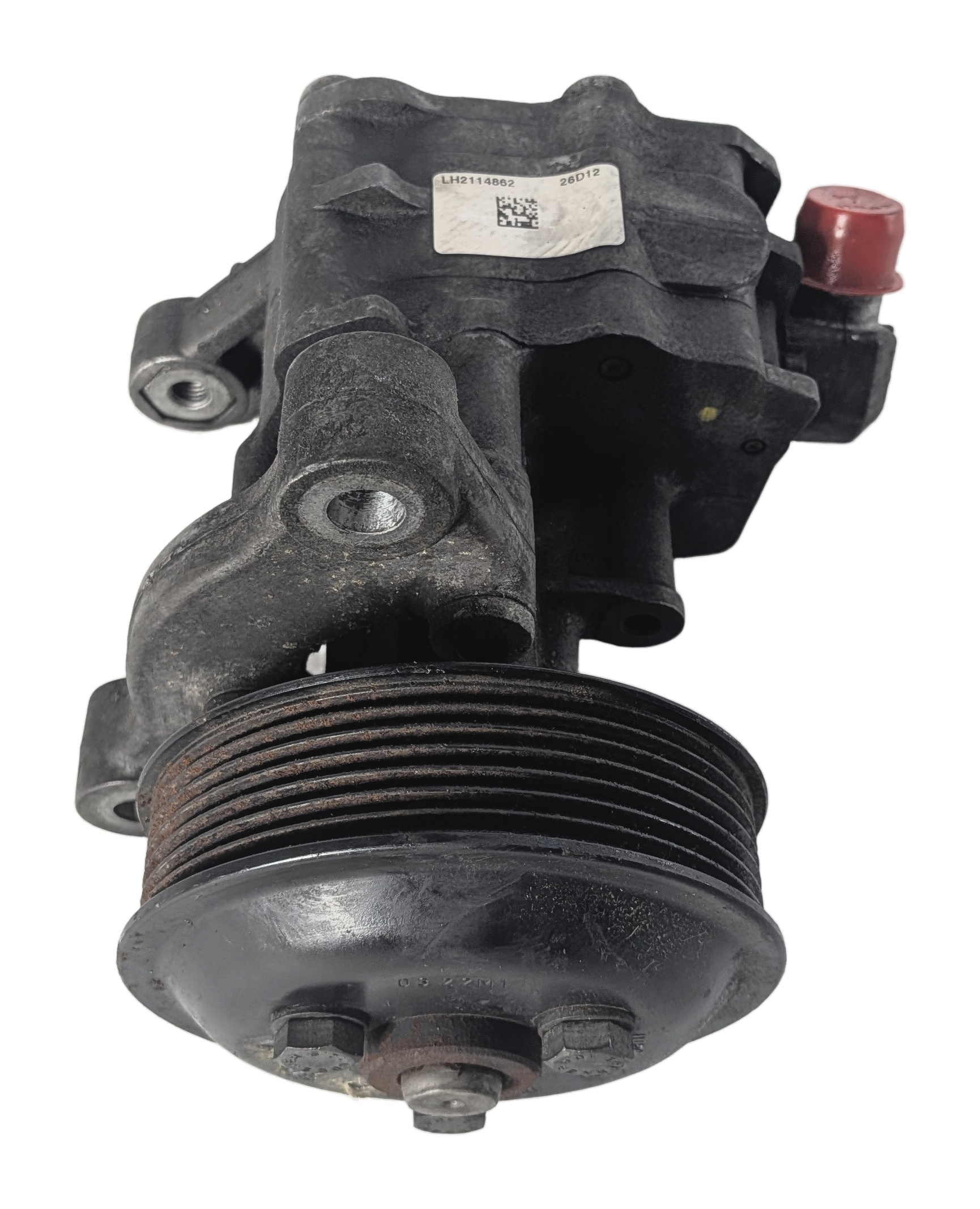 08-14 BMW X6 12-13 X5 4.4L POWER STEERING PUMP HYDRAULIC w/o ACTIVE STEERING — exact item pictured