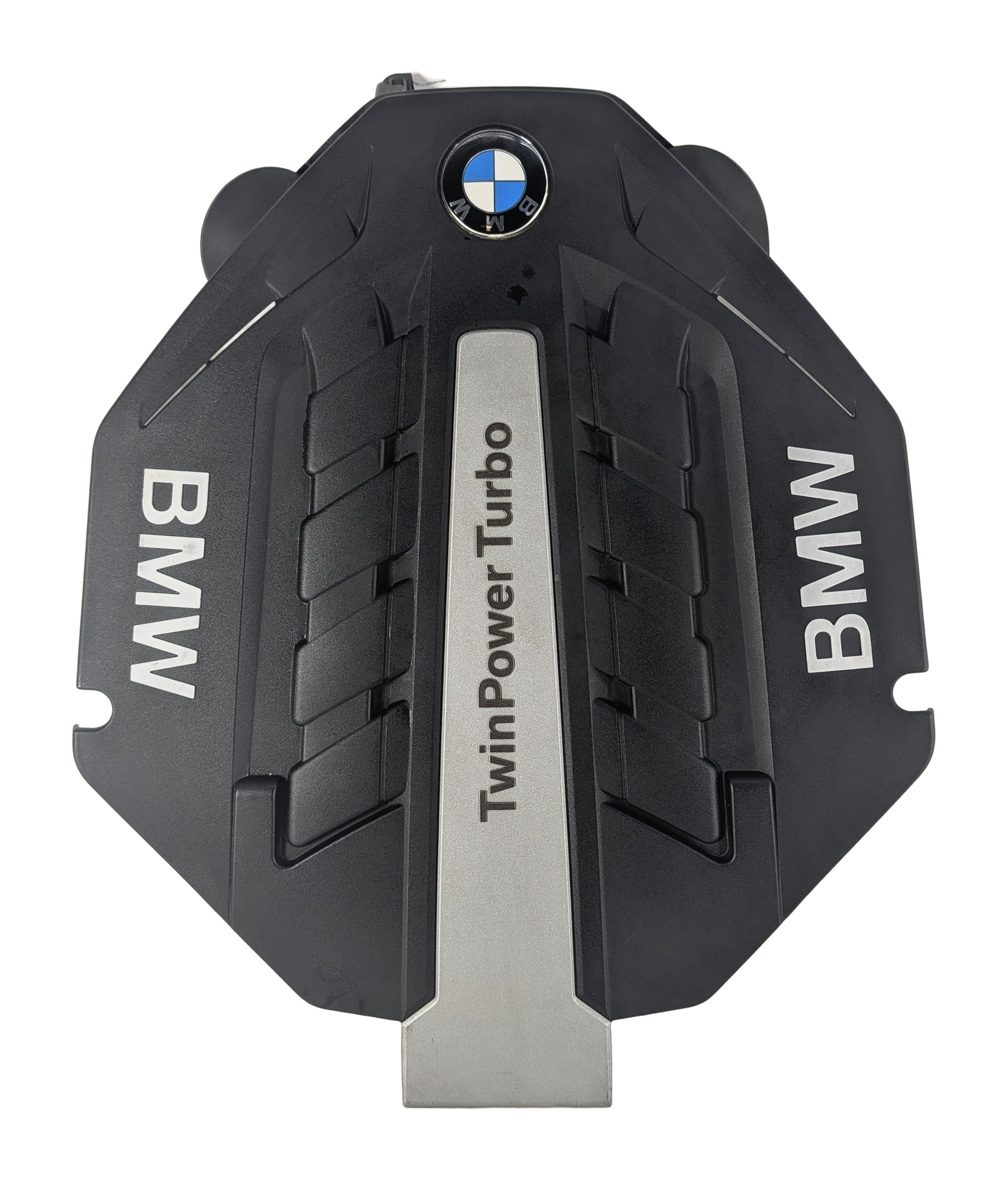 08-18 BMW 550i 650i 750i X5 X6 (F01 F10 E70 E71) 4.4L TWIN TURBO ENGINE COVER — exact item pictured