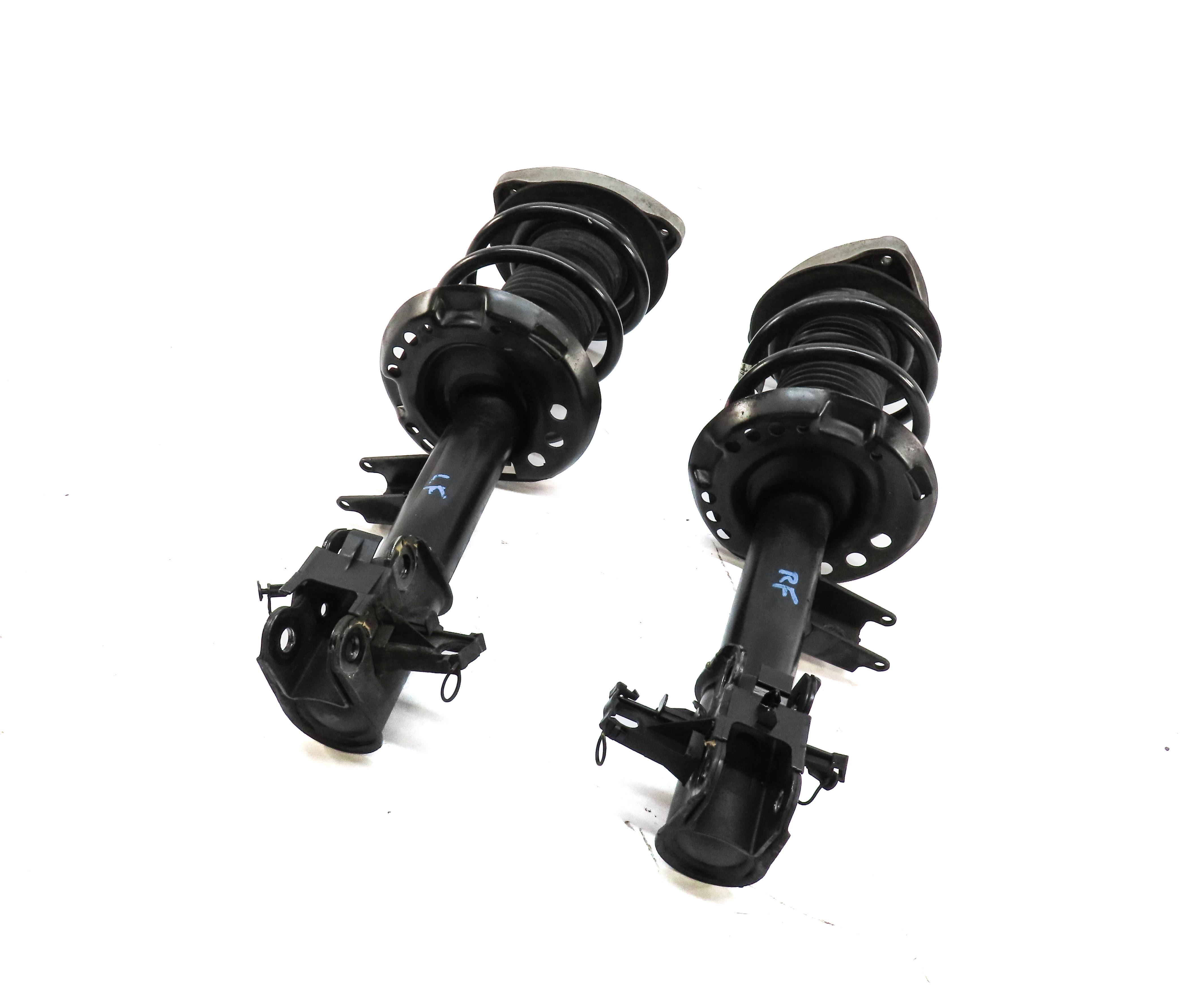 14-19 MERCEDES CLA250 (C117) FRONT SUSPENSION SHOCK STRUT SET-2 (SPORT PACKAGE) — exact item pictured