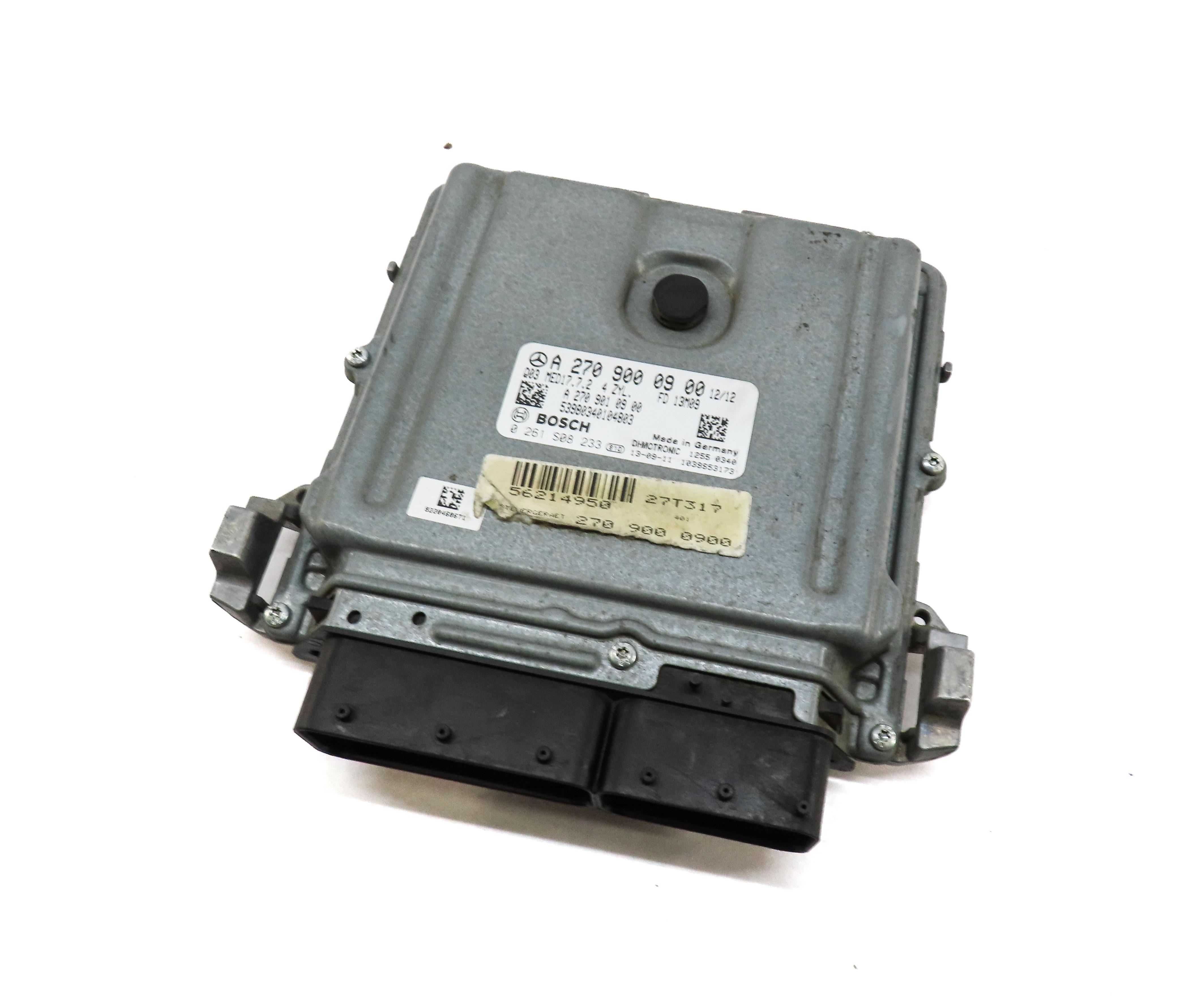 2013-2015 MERCEDES B CLA GLA CLASS (C117 W246 X156) M270 ENGINE CONTROL MODULE — exact item pictured
