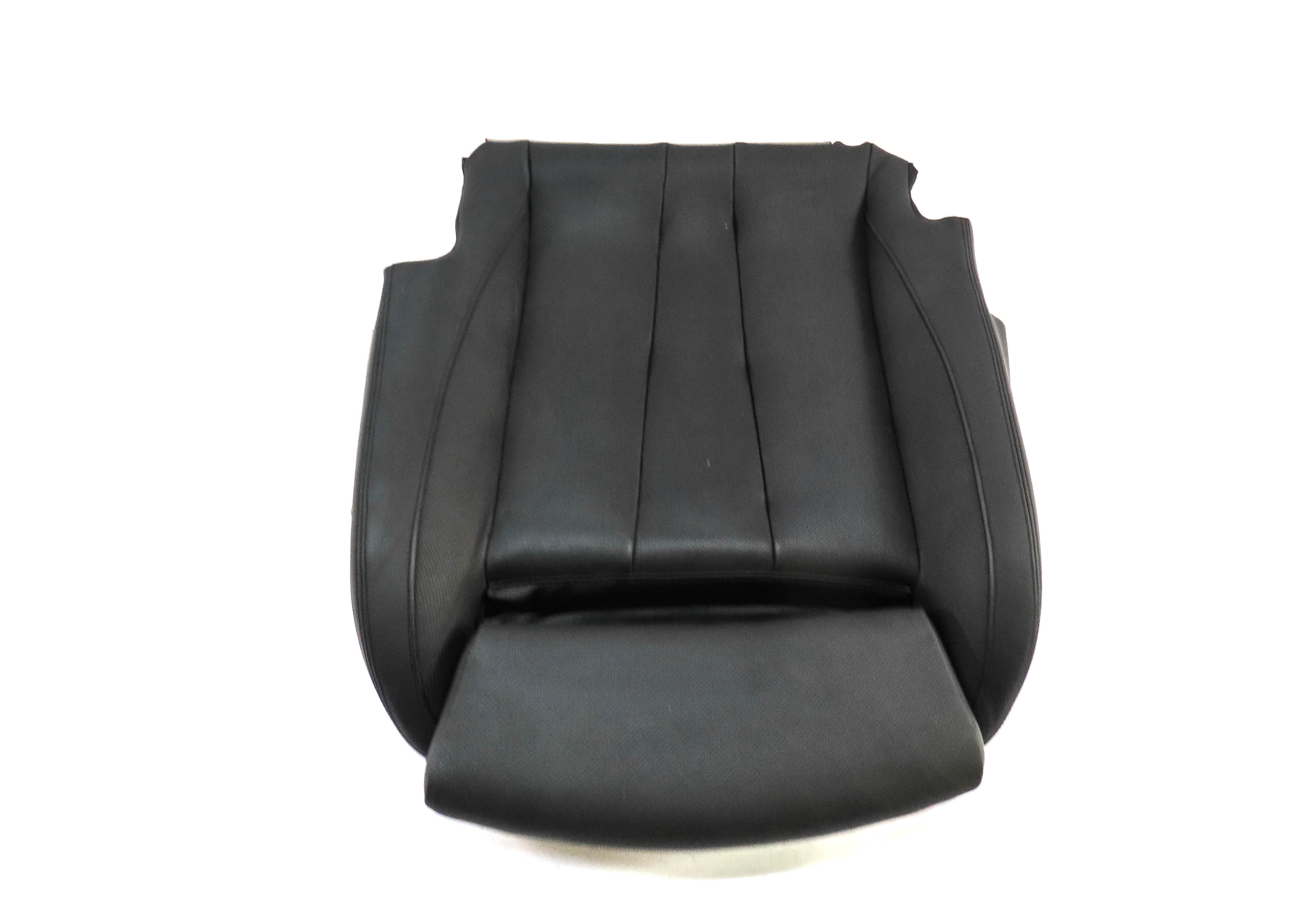 2013 BMW 640i GRAN COUPE (F06) FRONT RIGHT LOWER SEAT CUSHION w/ HEAT VENT BLACK — exact item pictured