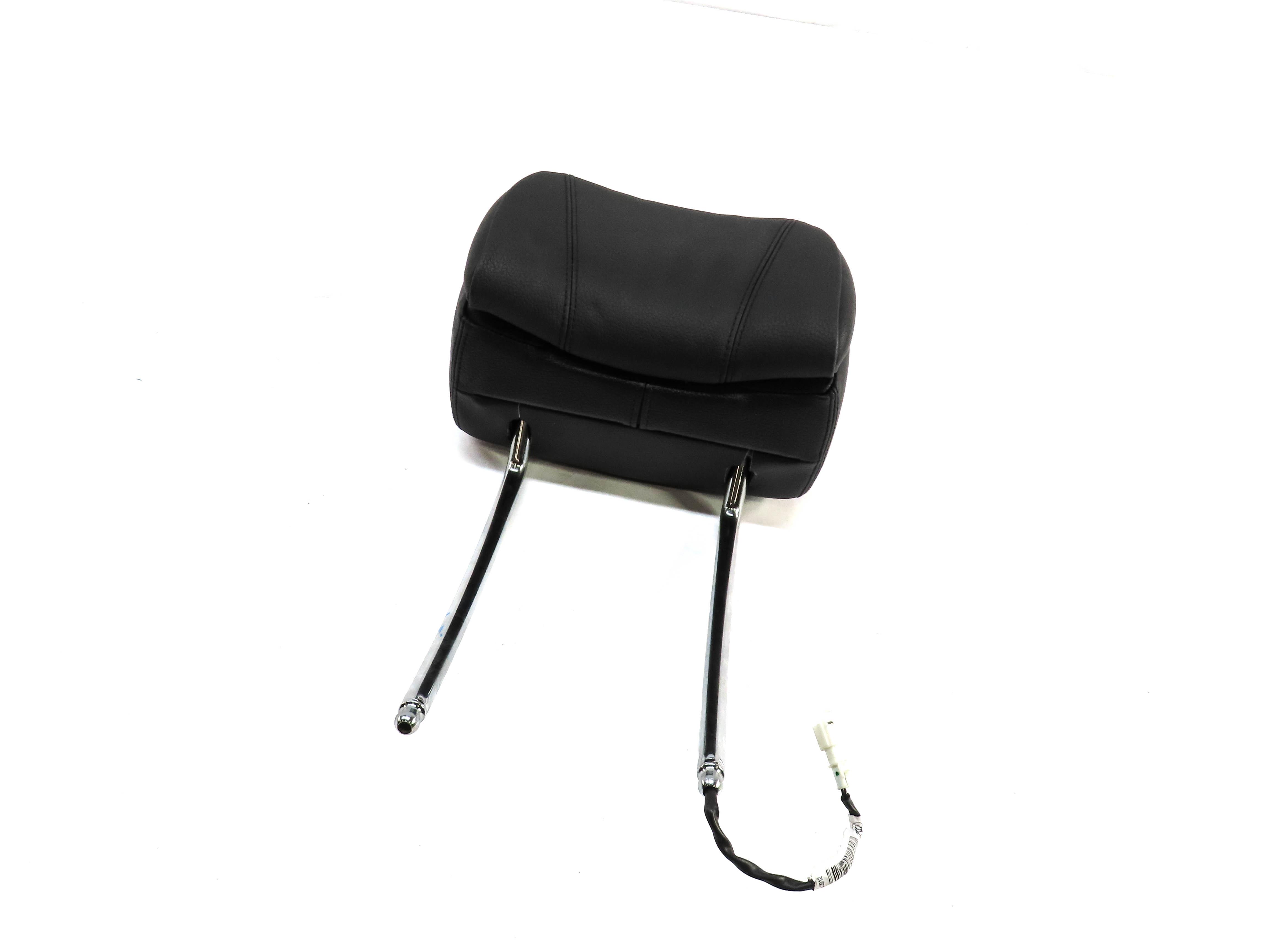 12-19 BMW 6 SERIES (F06 F12 F13) FRONT LEFT DRIVER SEAT HEADREST (BLACK LEATHER) — exact item pictured