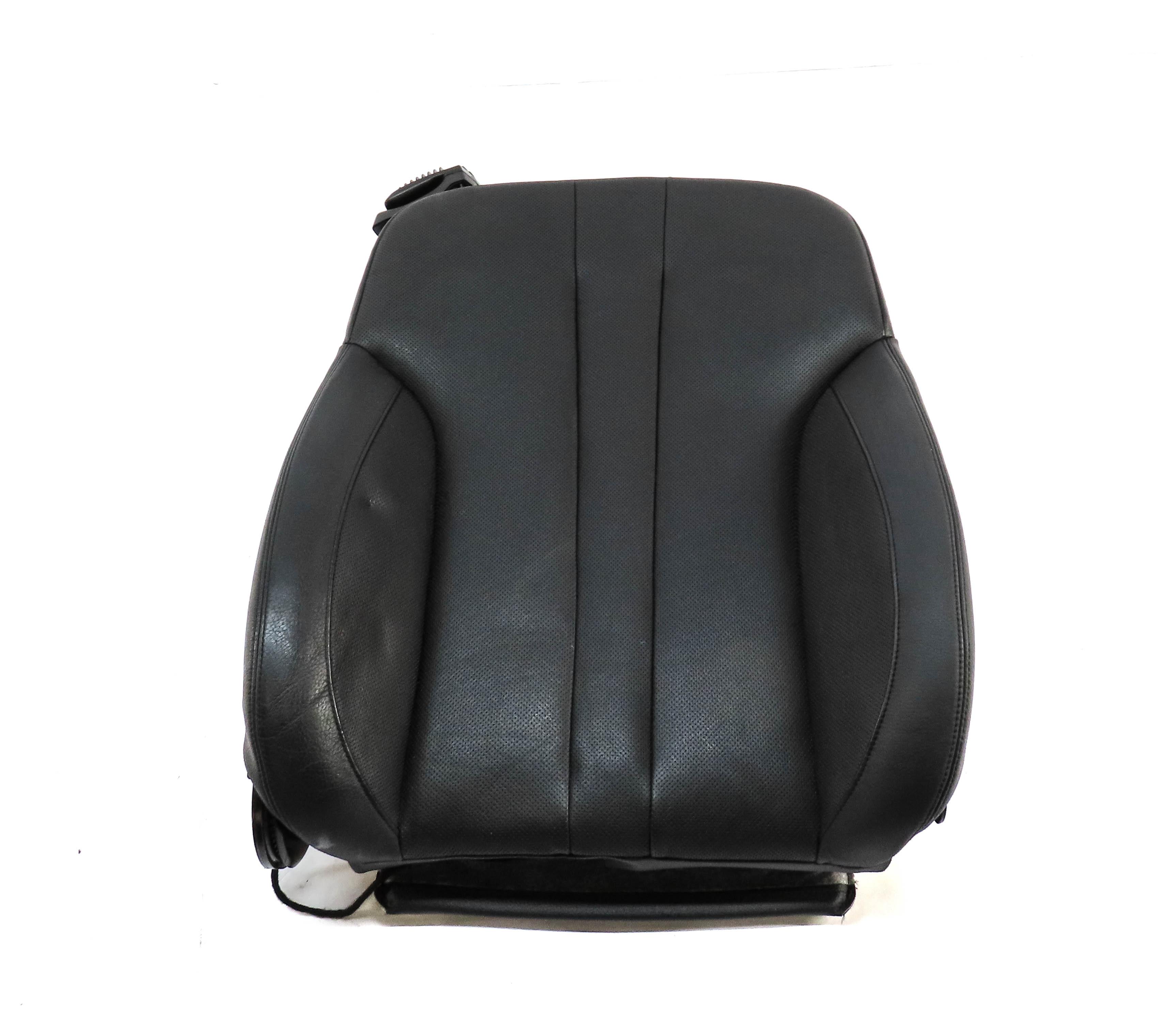 2013 BMW 640i GRAN COUPE (F06) FRONT RIGHT UPPER SEAT CUSHION w/ HEAT VENT BLACK — exact item pictured
