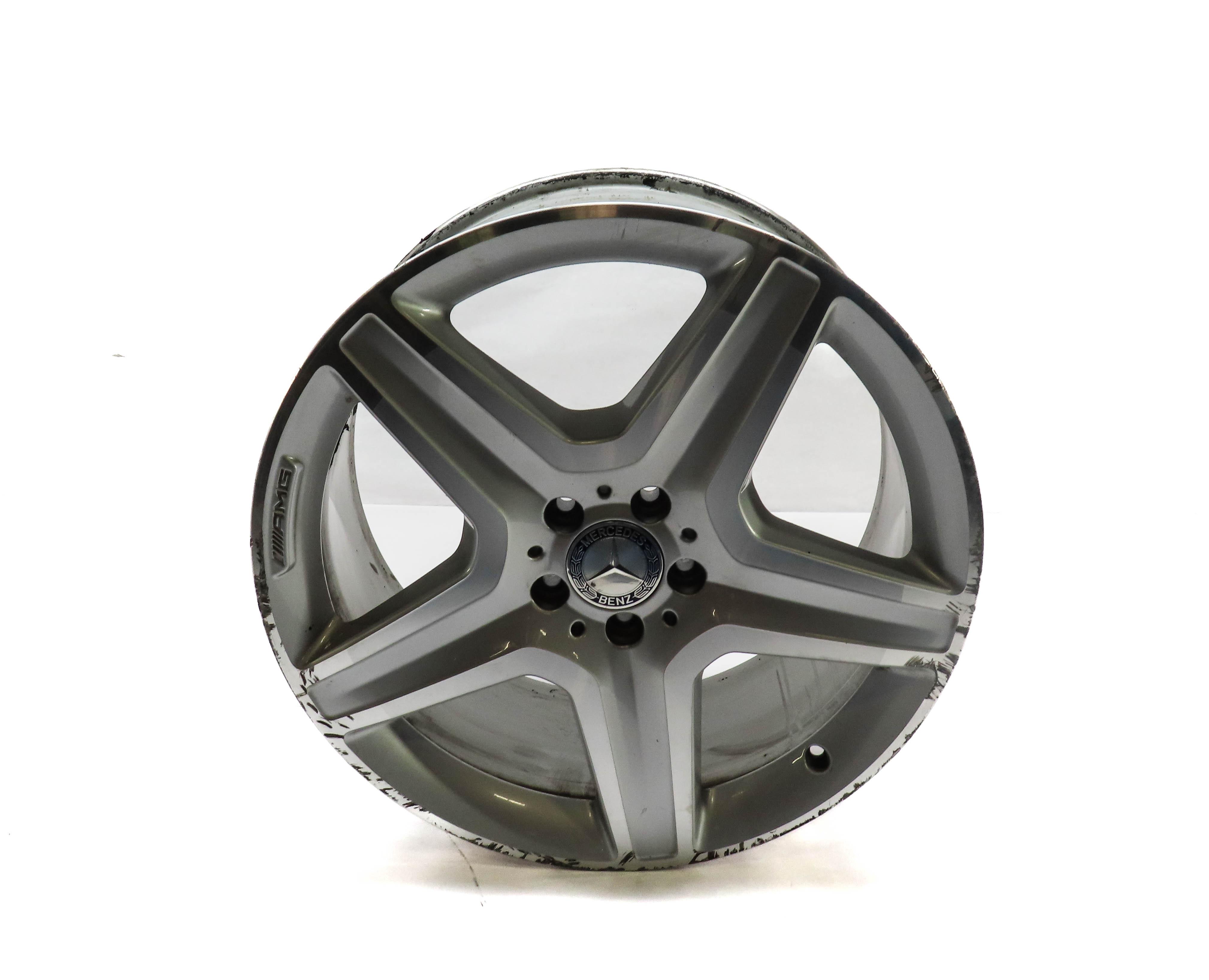 2013-2019 MERCEDES ML GLE (W166) 20x9 INCH 5 SPOKE ALUMINUM ALLOY WHEEL RIM — exact item pictured