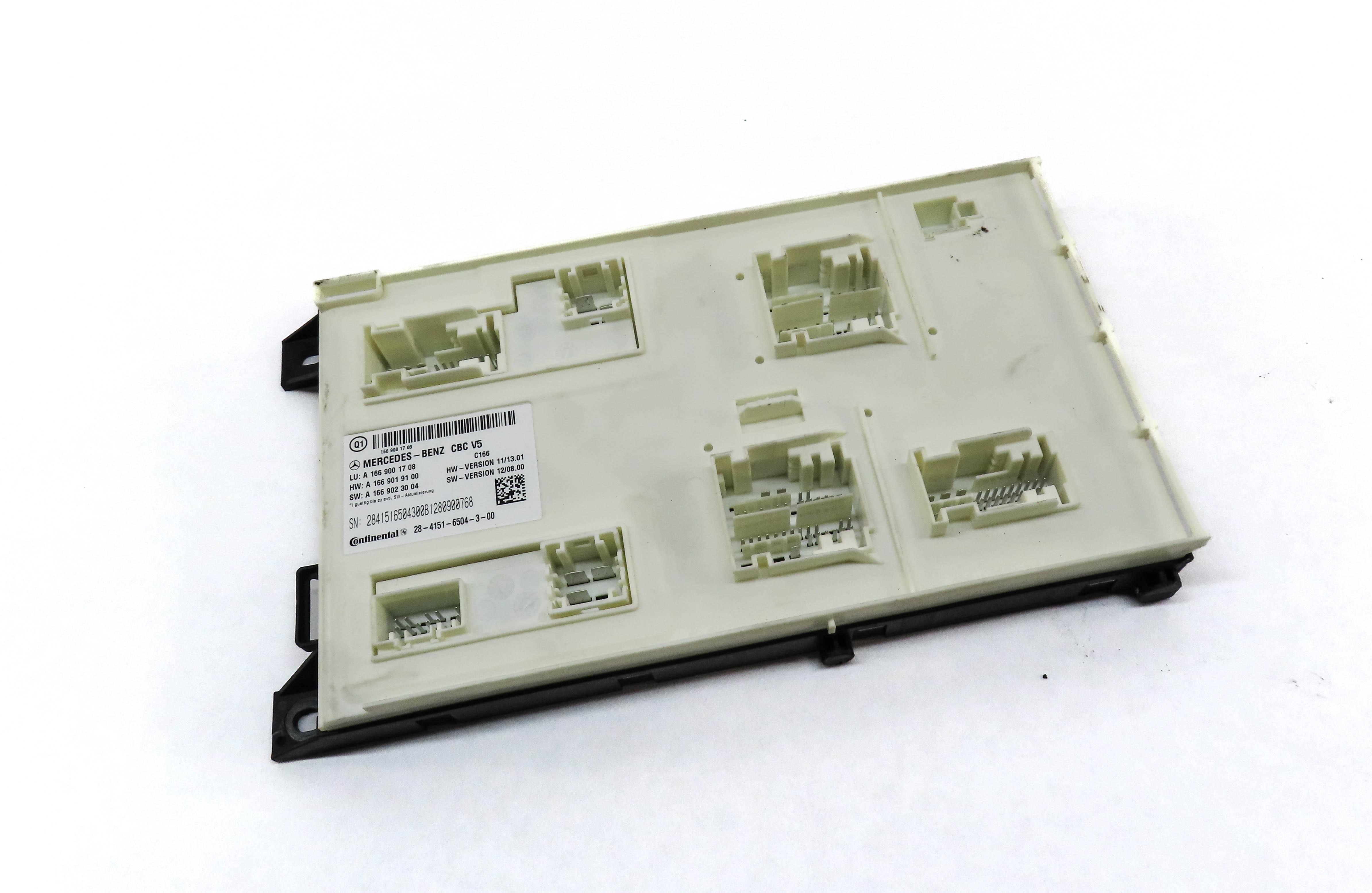13 MERCEDES ML GL (W166 X166) FRONT SIGNAL ACQUISITION CONTROL MODULE SAM — exact item pictured